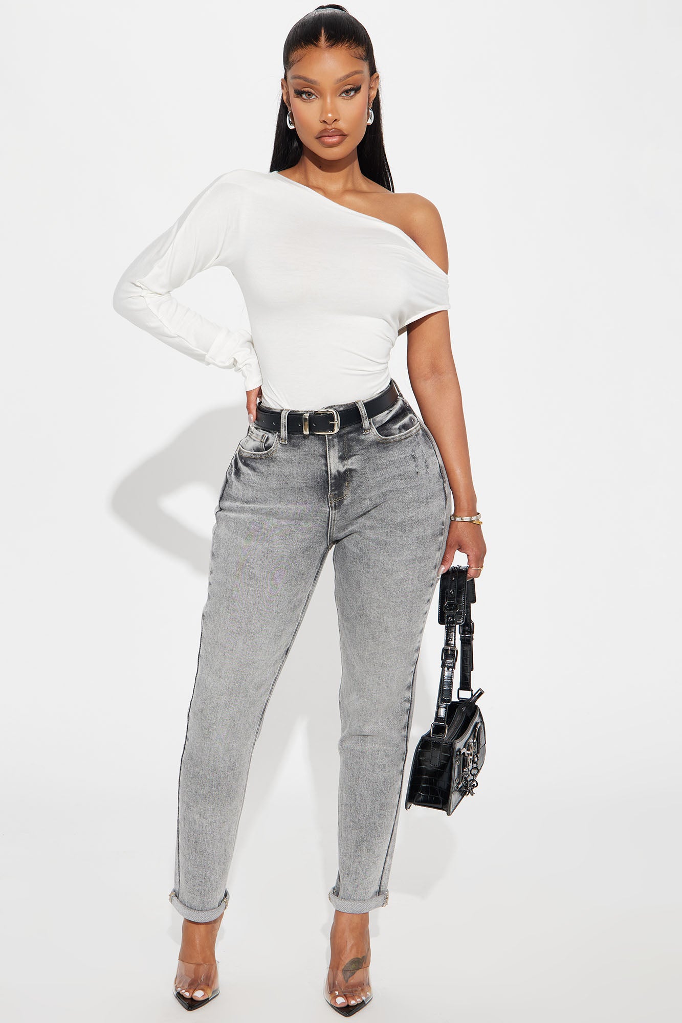 Listen To Me 90's High Rise Mom Jeans
