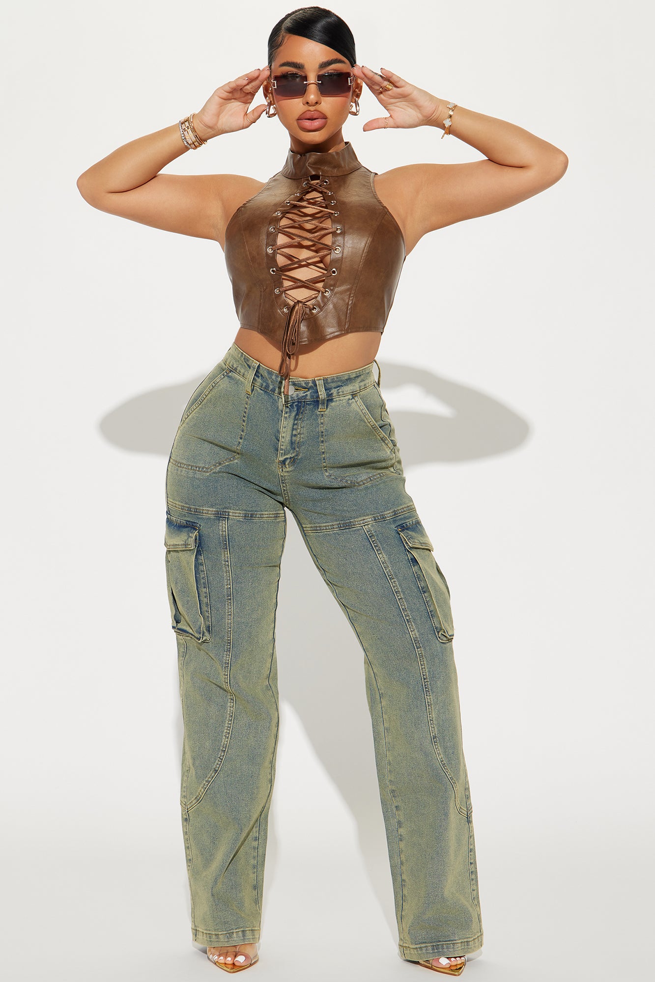 So Serious Stretch Cargo Jeans
