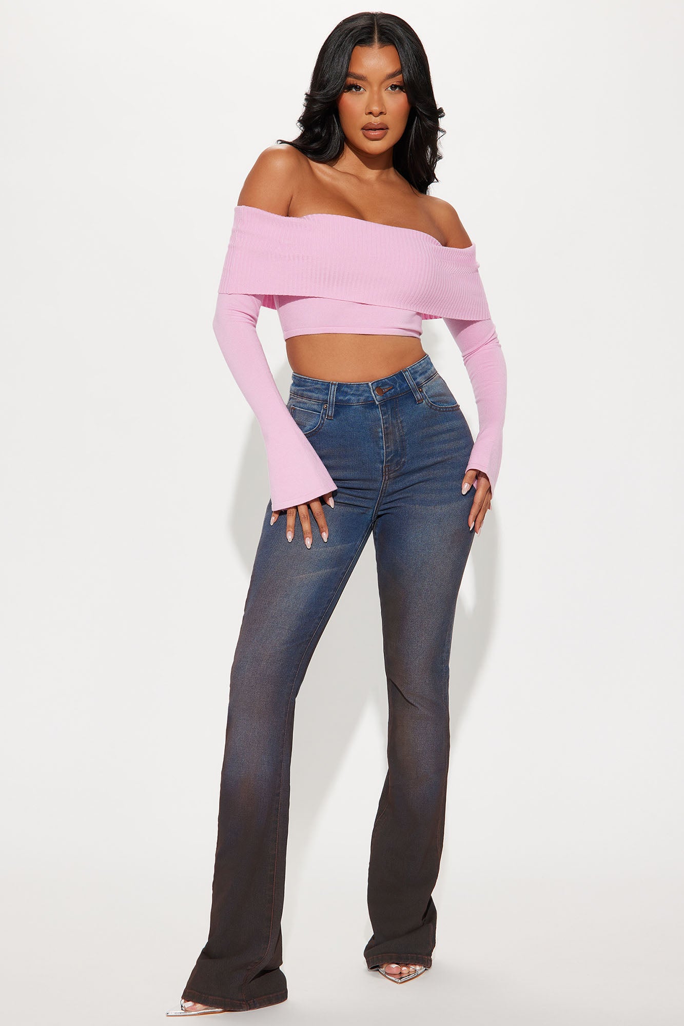 Tall Such A Smoke Show Stretch Tinted Bootcut Jeans