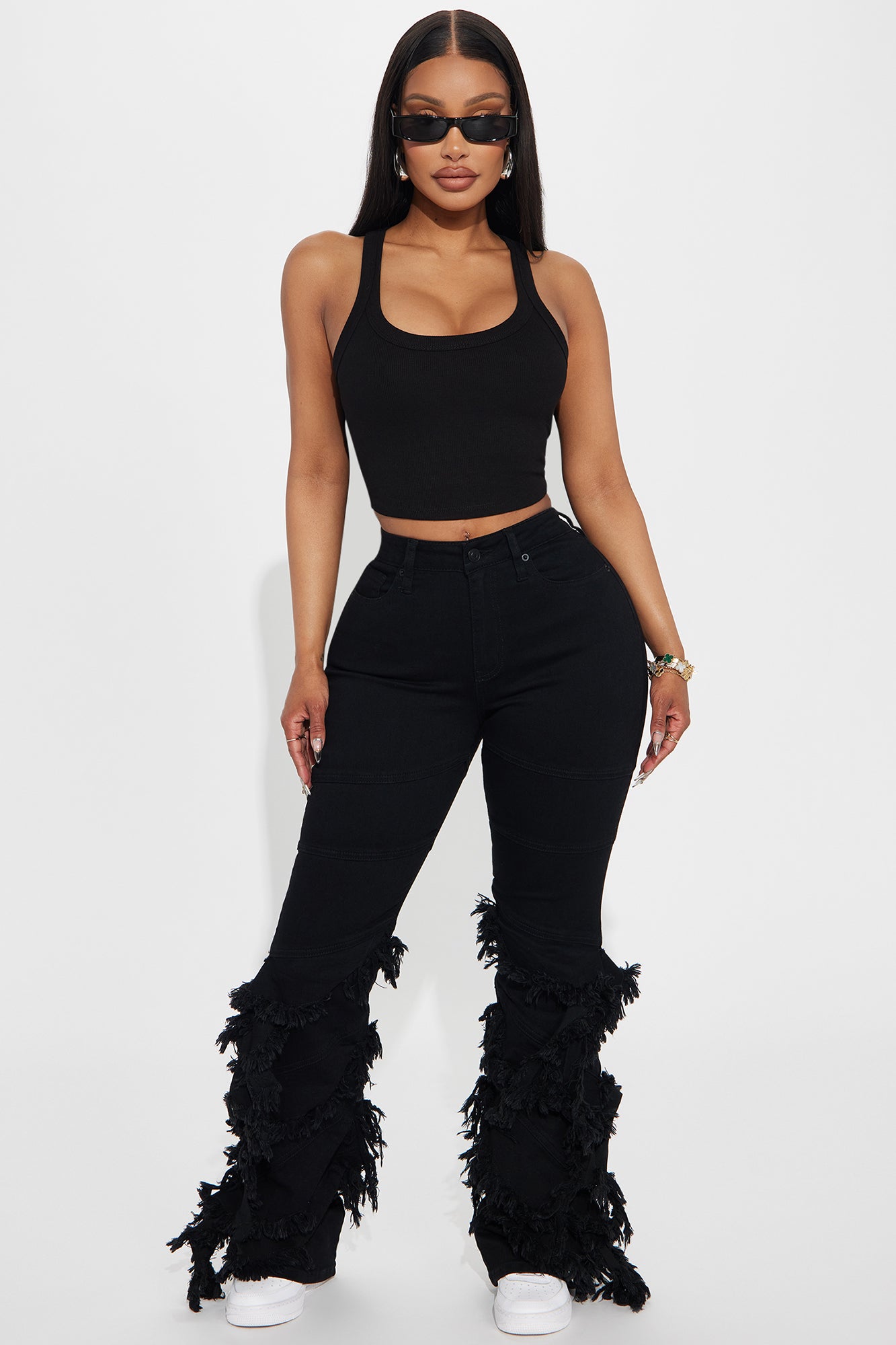 Making A Connection Stretch Bootcut Jeans