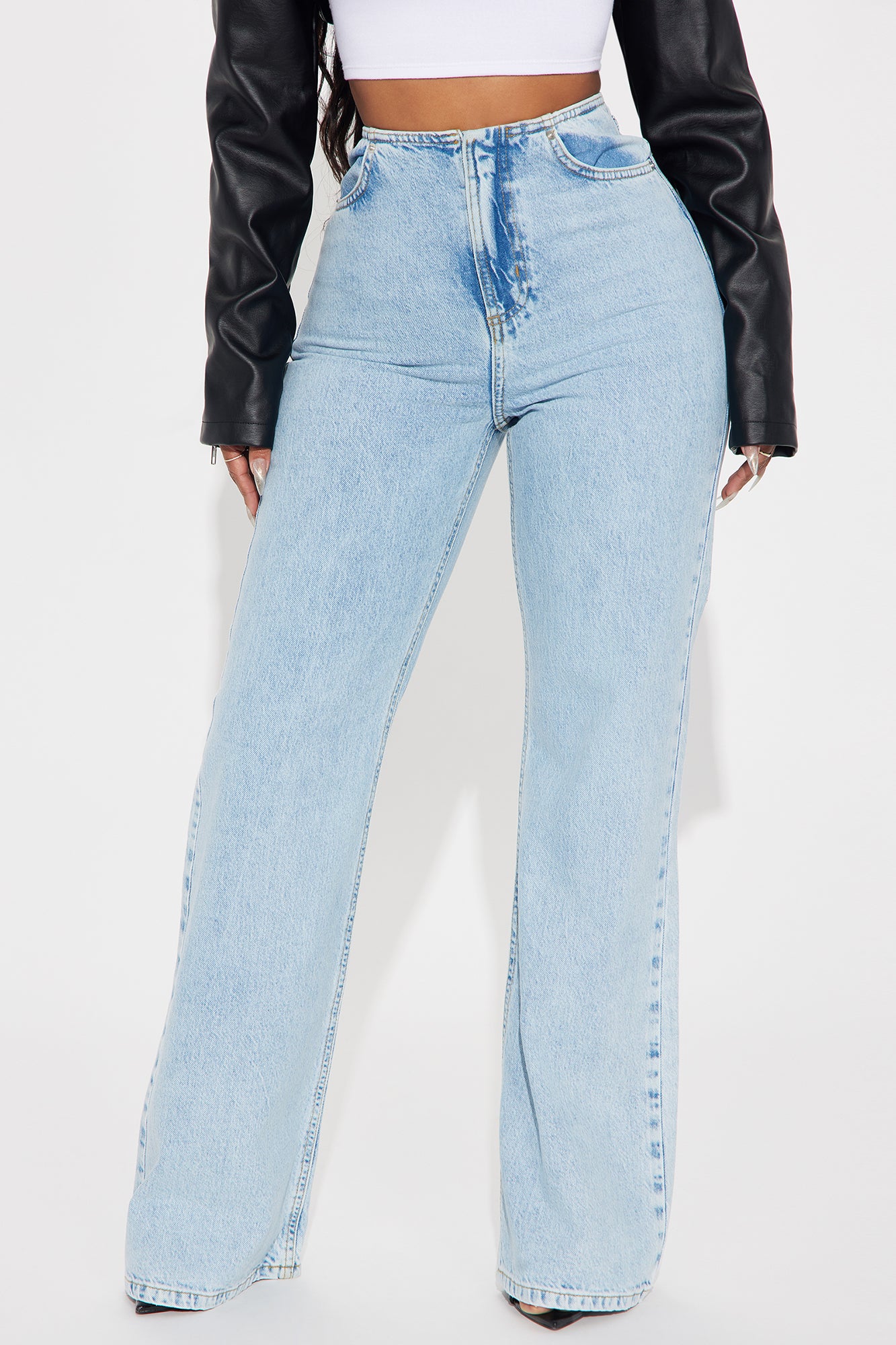 Alysia Baggy Flare Jeans