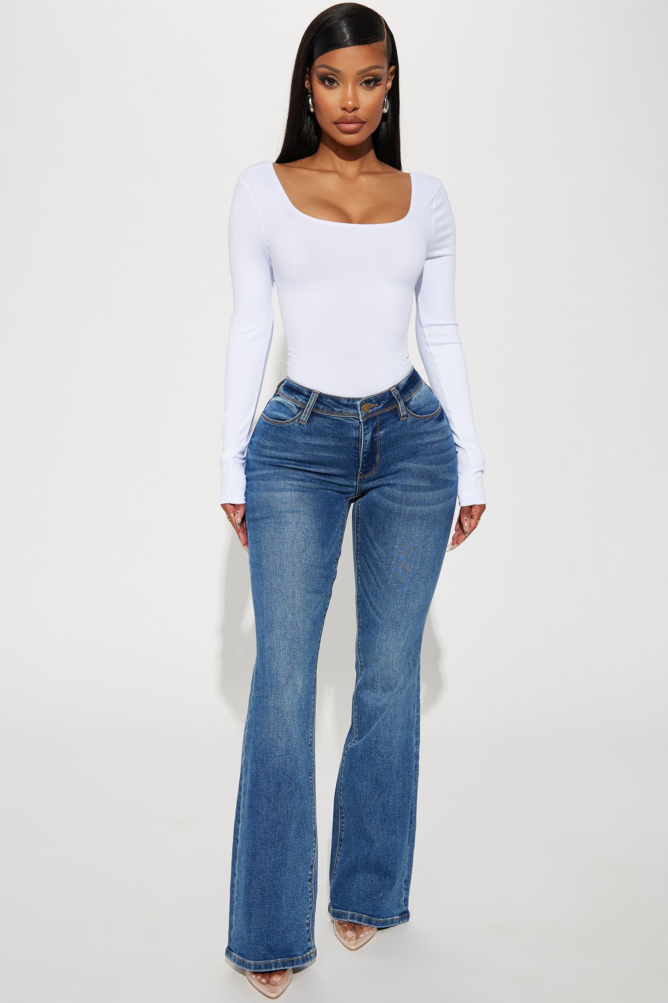 Lost Without You Soft Stretch Bootcut Jeans