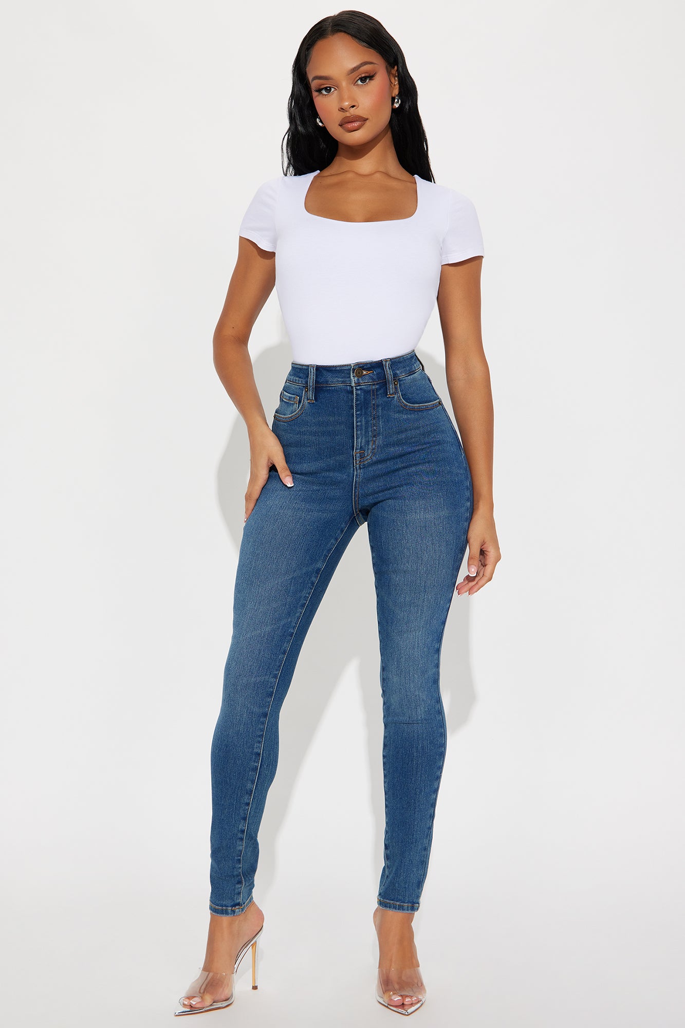 Yalena Stretch Skinny Jeans