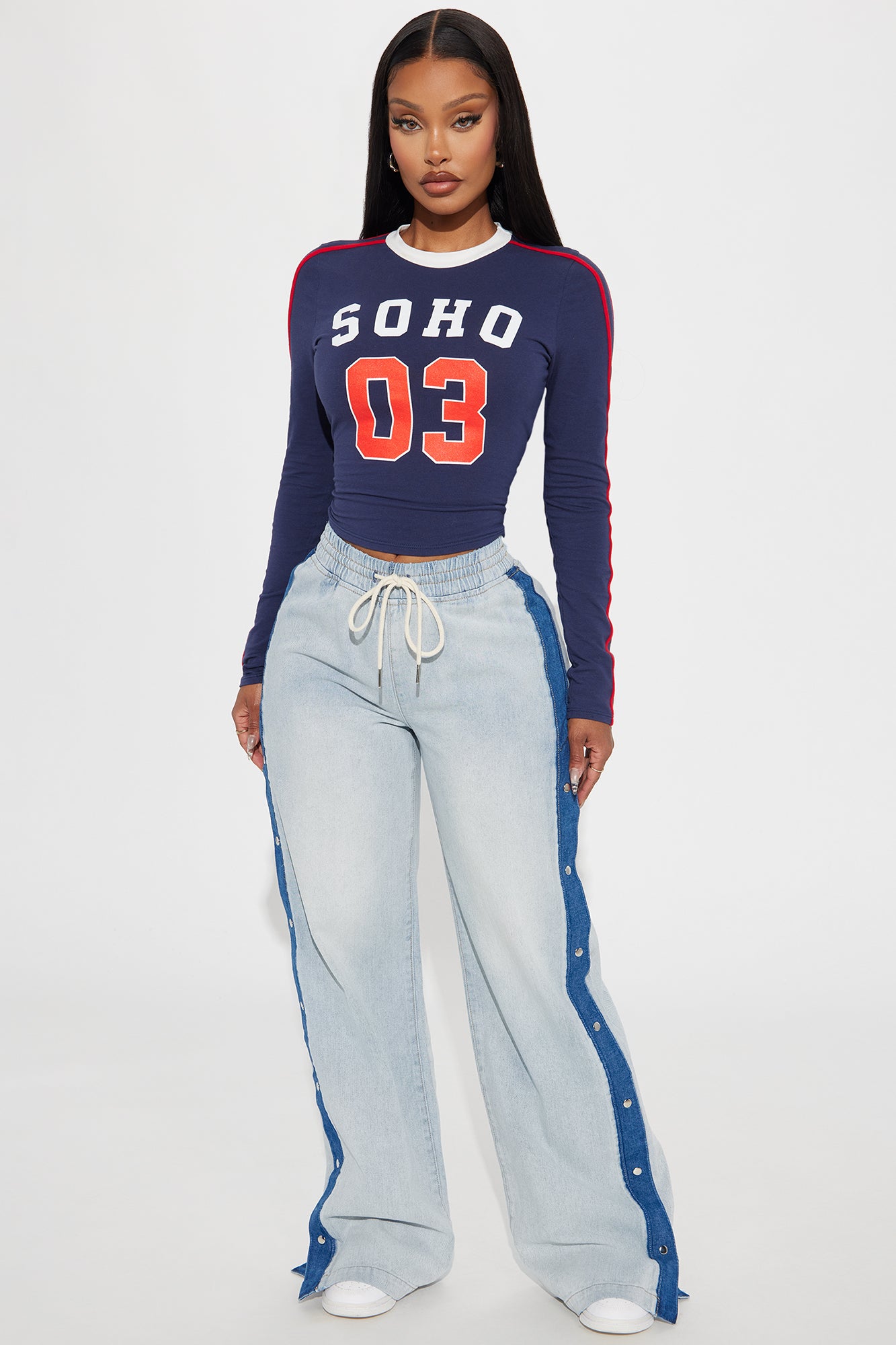 Too Many Chances Waist Tie Wide Leg Jeans
