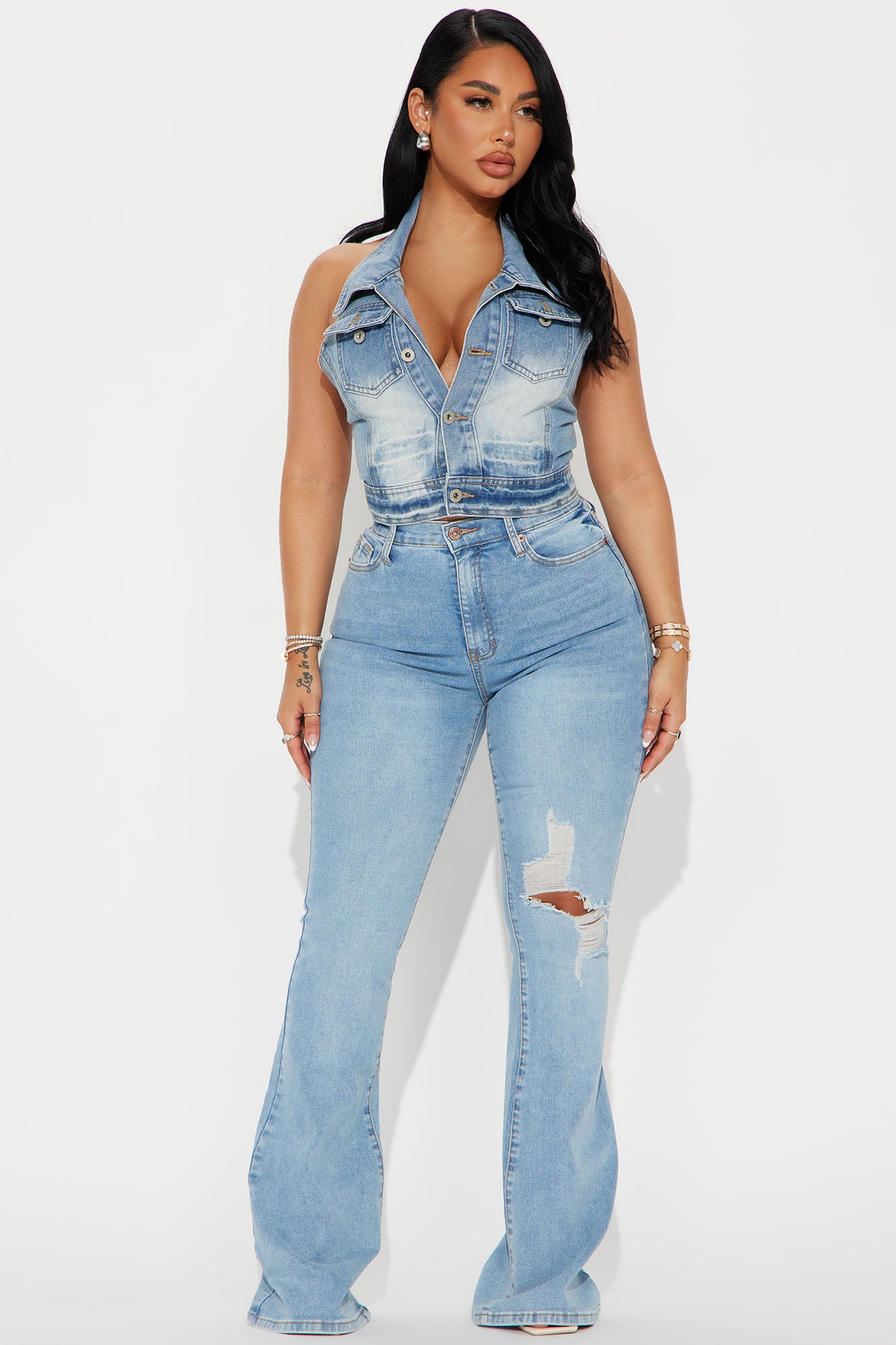 It's Apparent Stretch Flare Jeans
