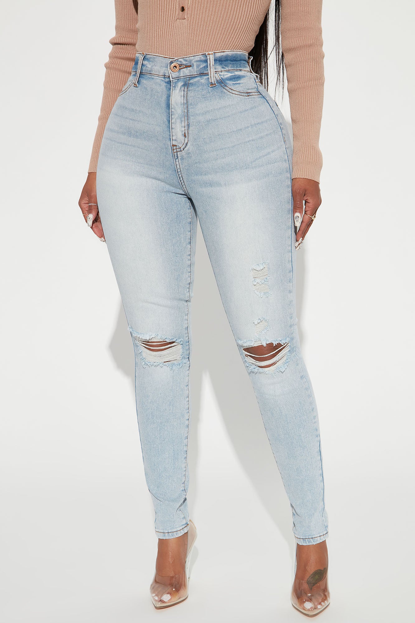 Turn' Heads Booty Lifting Skinny Jeans