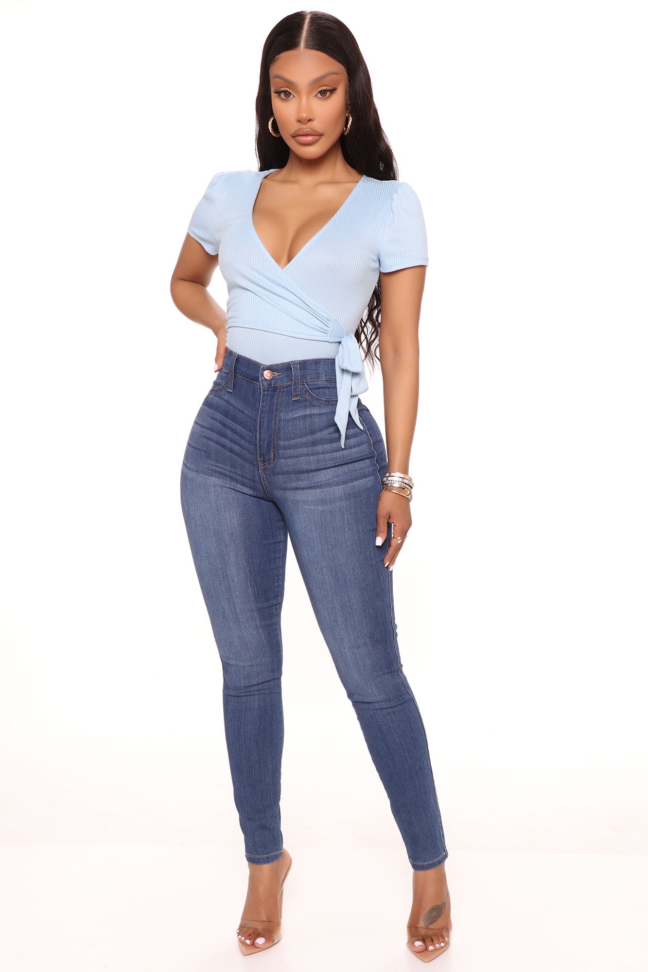 Emma Super Stretch High Rise Skinny Jean