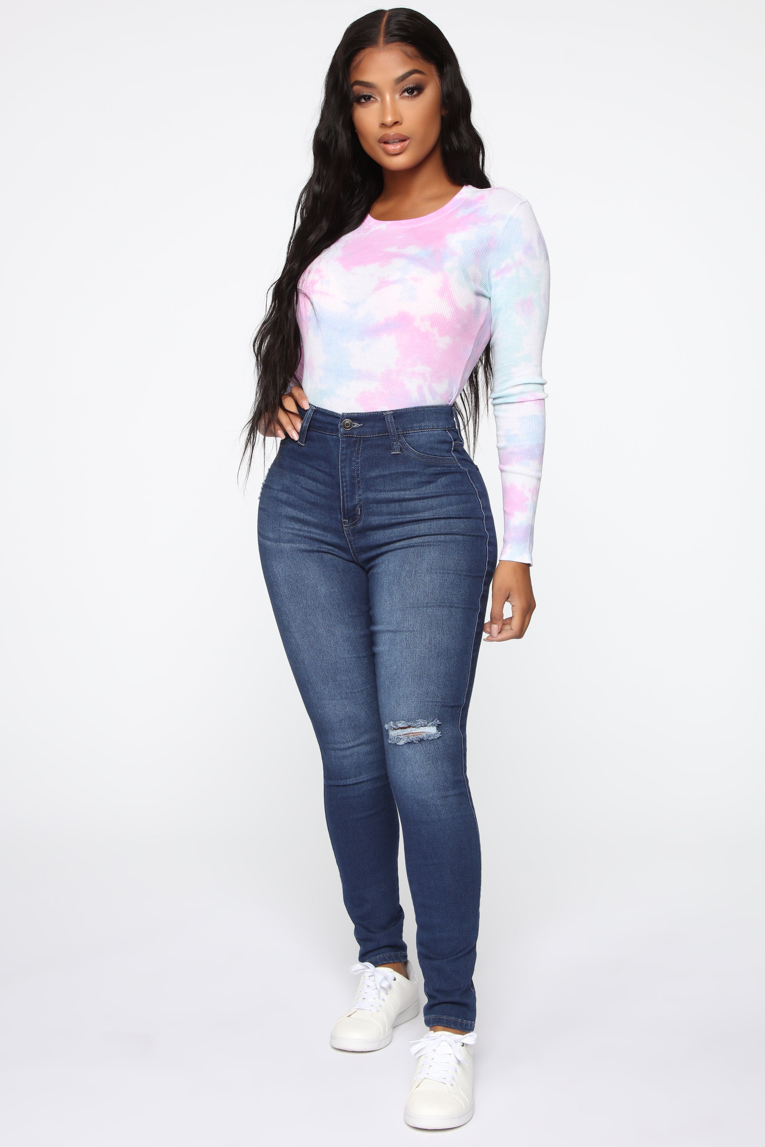 Swing My Way High Rise Skinny Jeans
