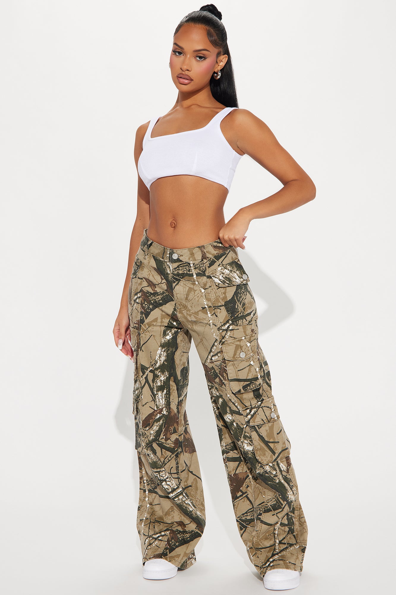 Kaitlyn Camo Cargo Pant