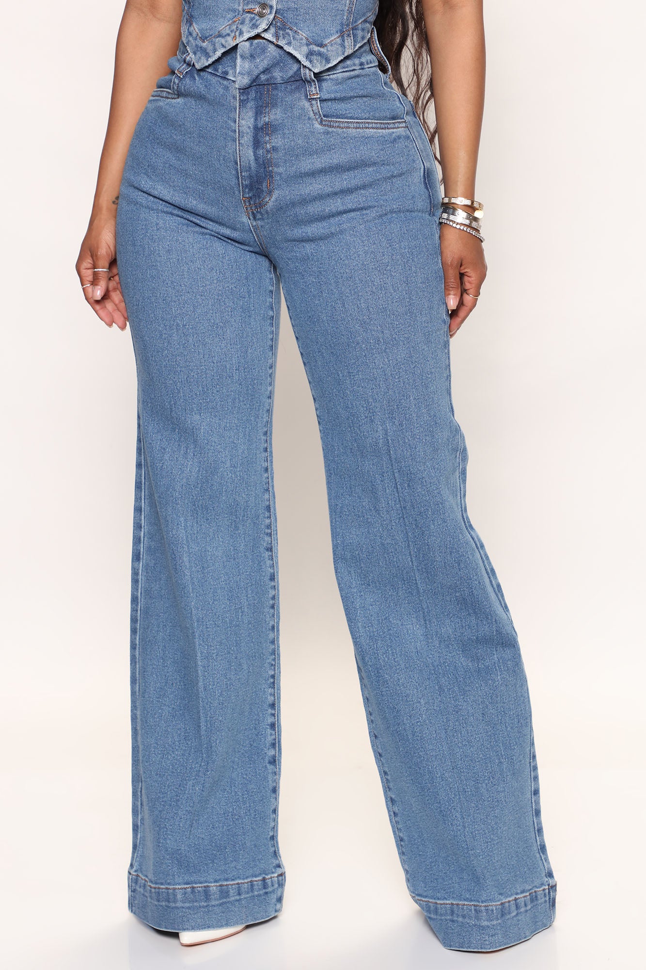 Western Showdown Trouser Flare Jeans