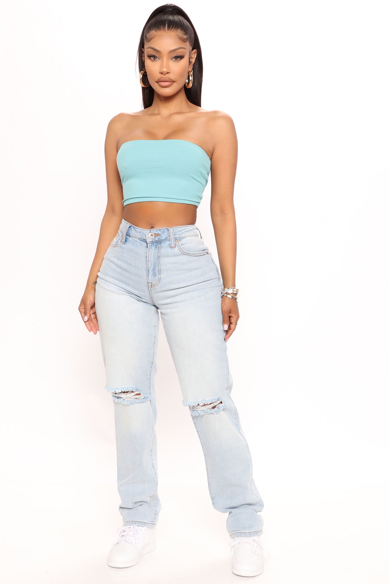Beat Me To It Straight Leg Jeans