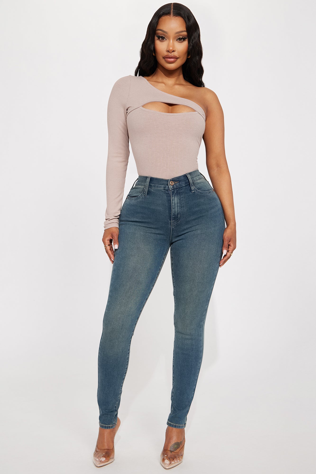 Unfounded Tinted Stretch Skinny Jeans