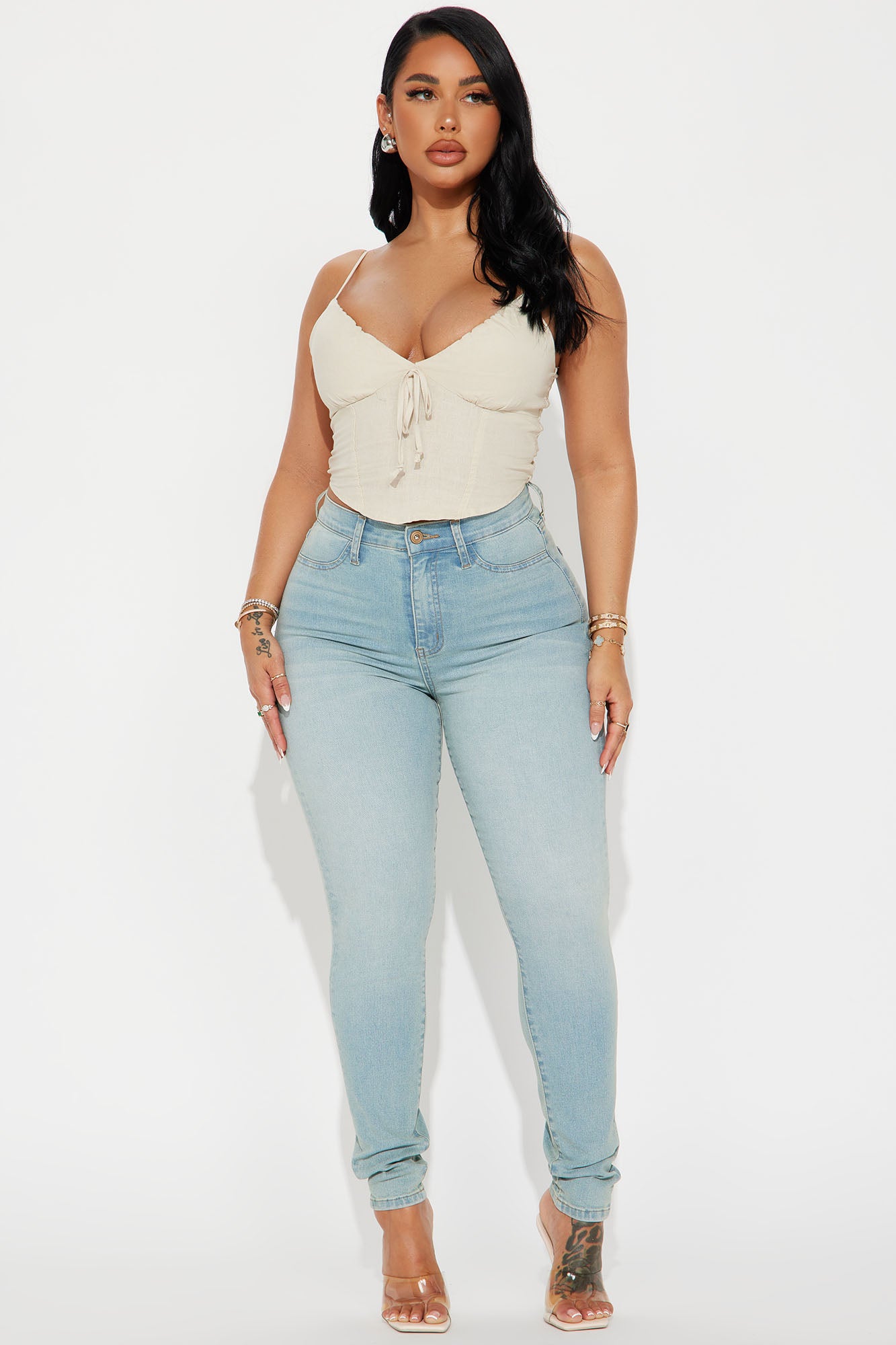 History In The Making Stretch Shaping Skinny Jeans