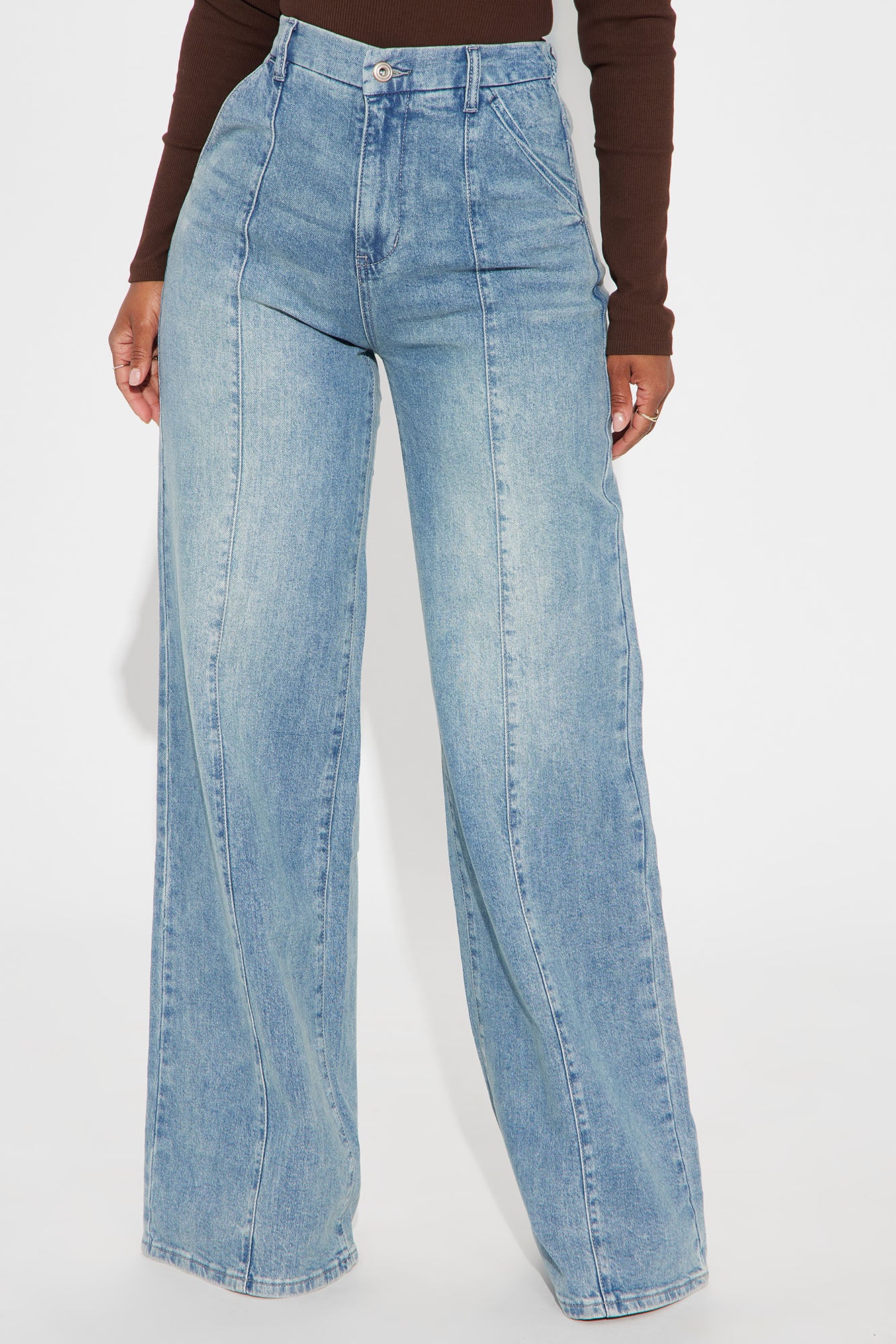 High Value Wide Leg Trouser Jeans