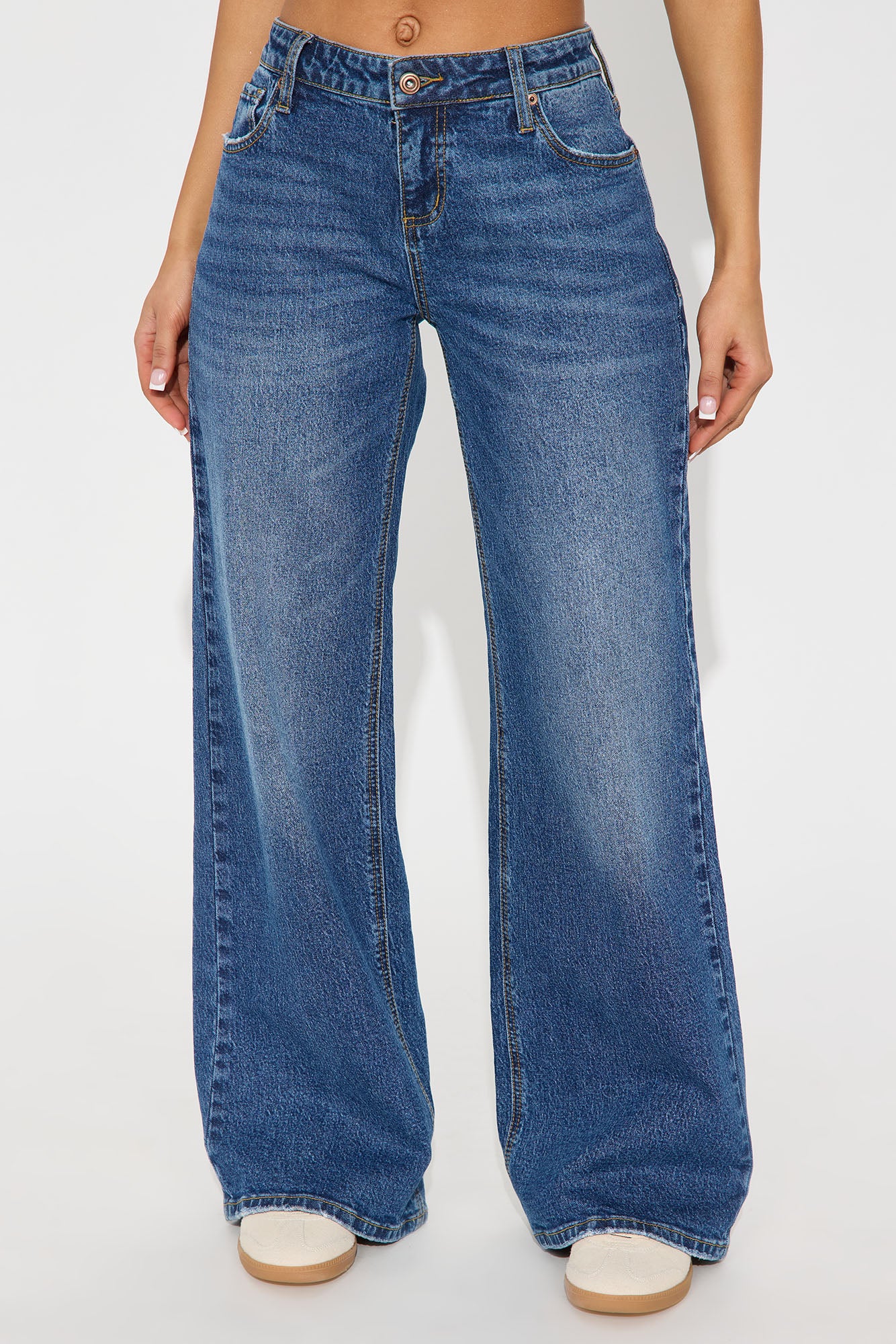 Still Going Strong Baggy Wide Leg Jeans