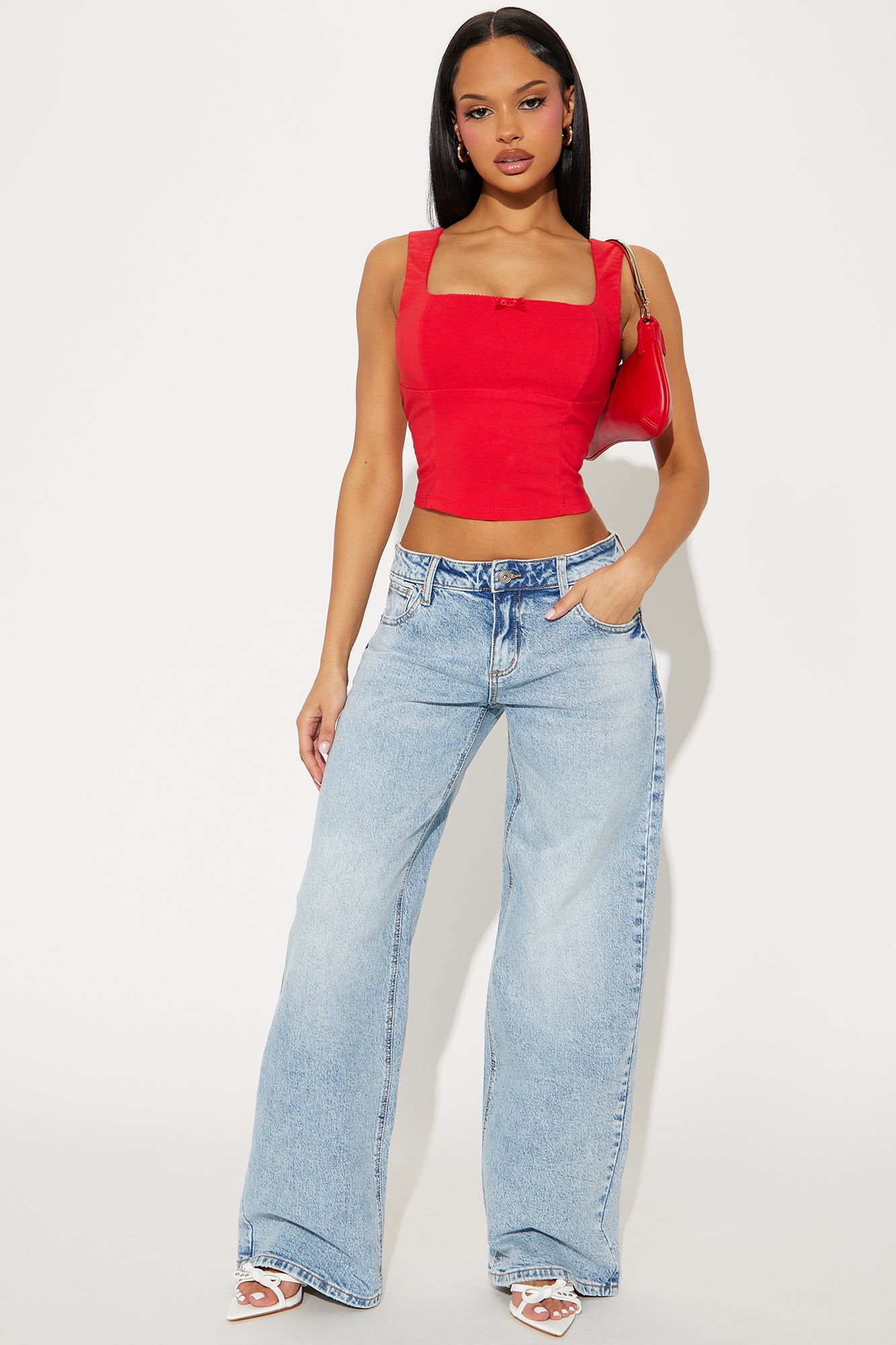 Still Going Strong Baggy Wide Leg Jeans