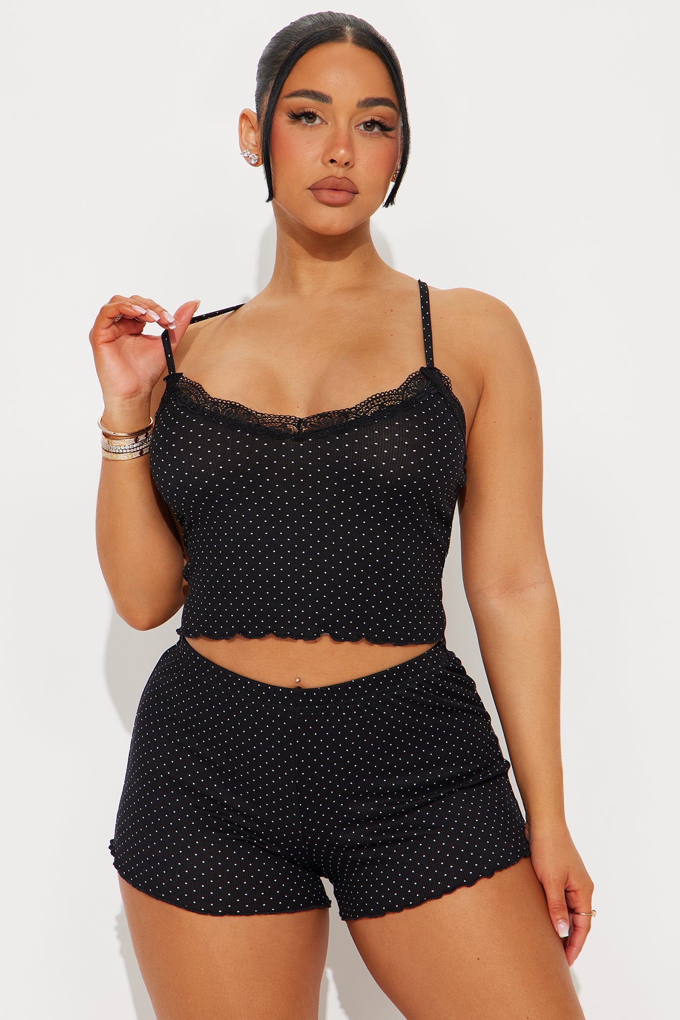 Always Dreaming Ribbed PJ Short Set