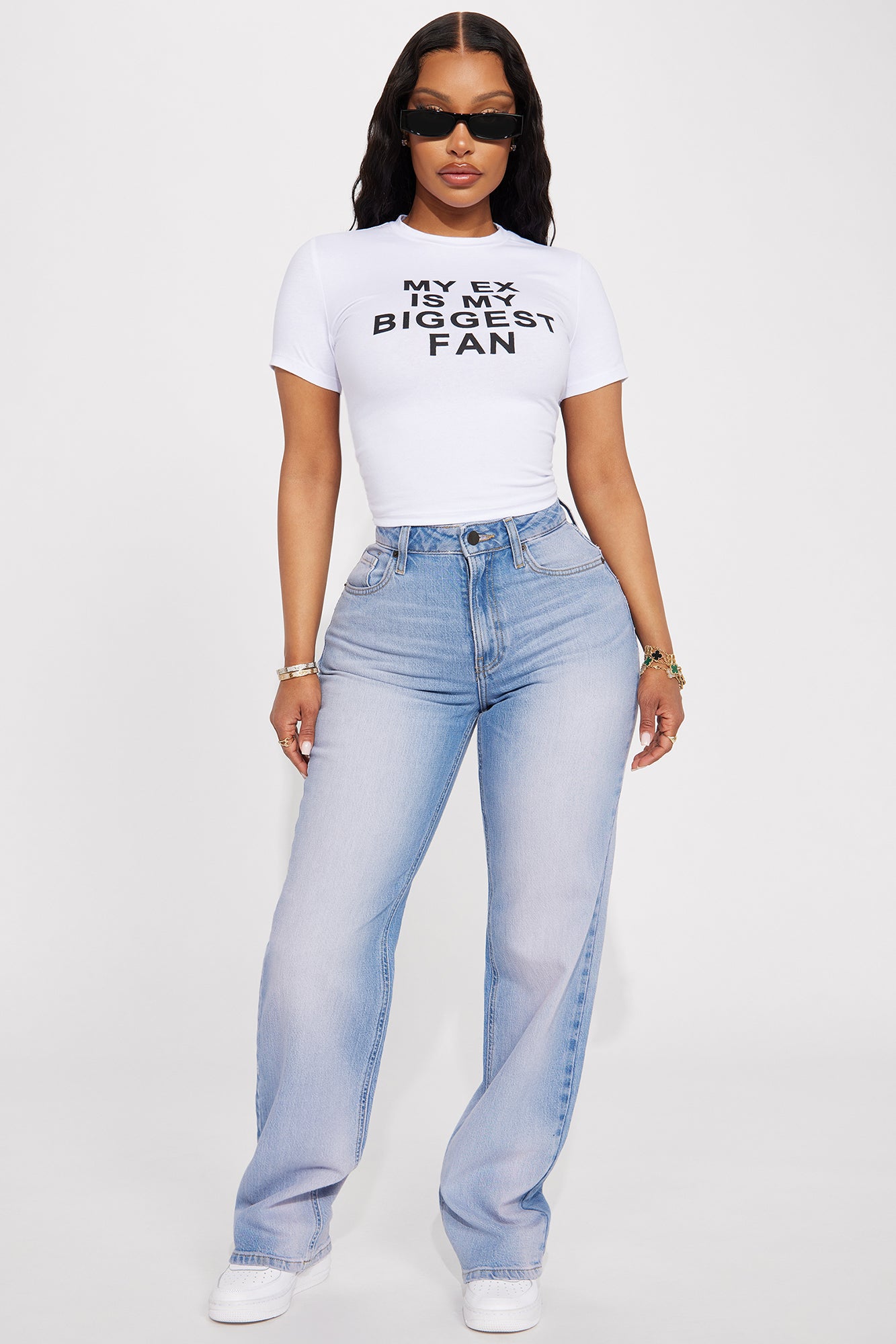 Favorite Forever Tinted Straight Leg Jeans