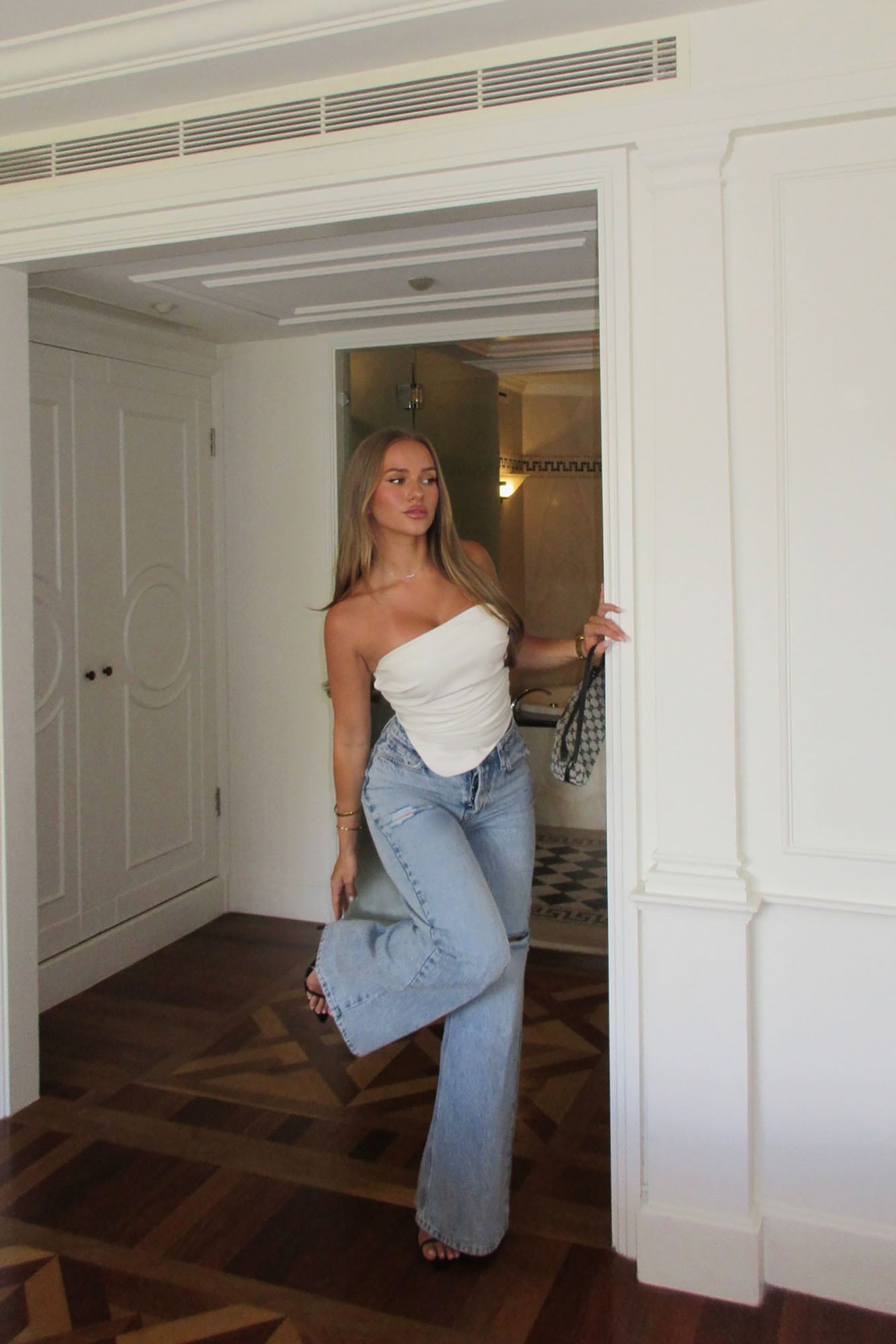 Good Advice Wide Leg Jeans