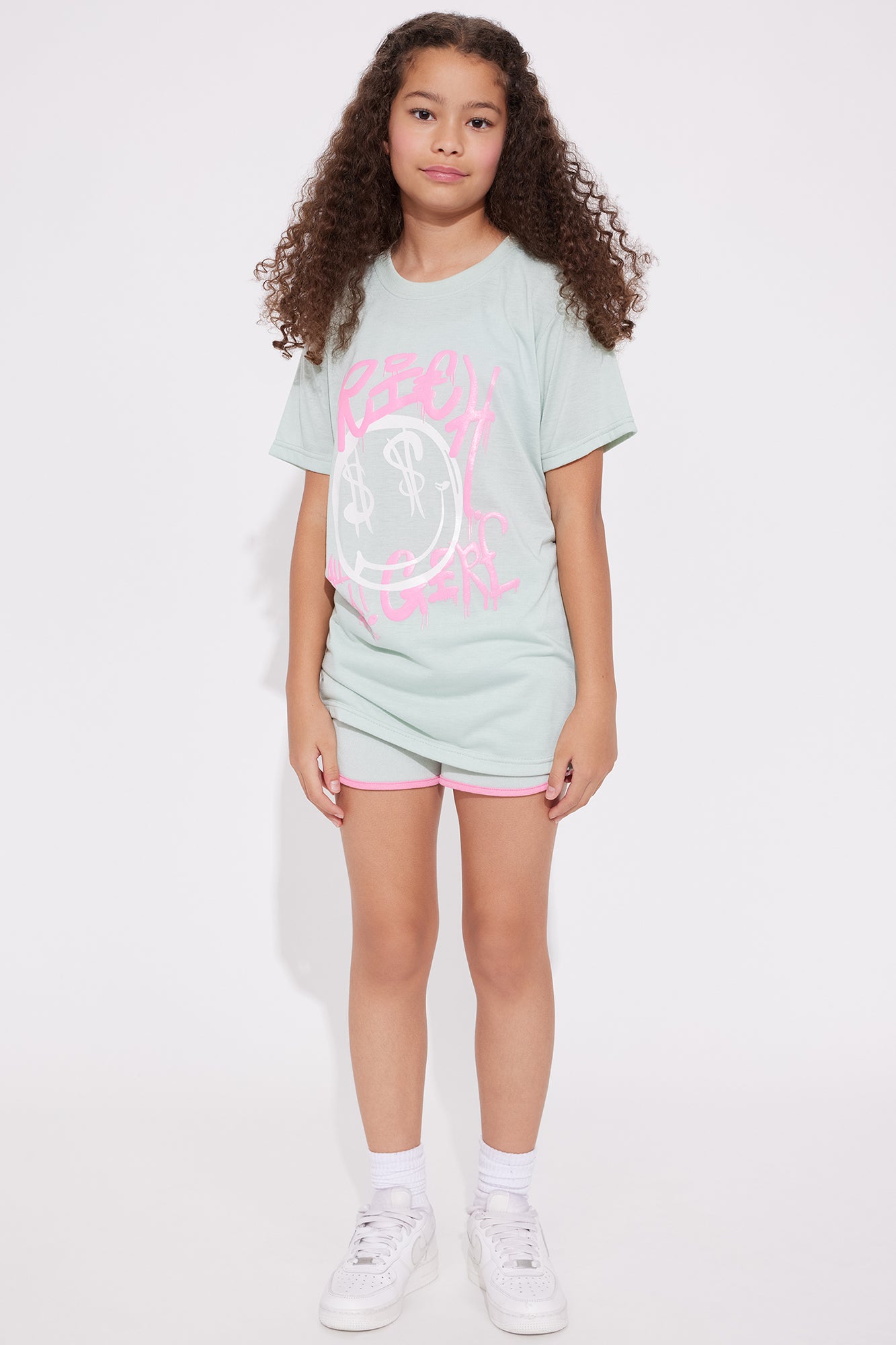 Mini She's A Rich Girl Short Set