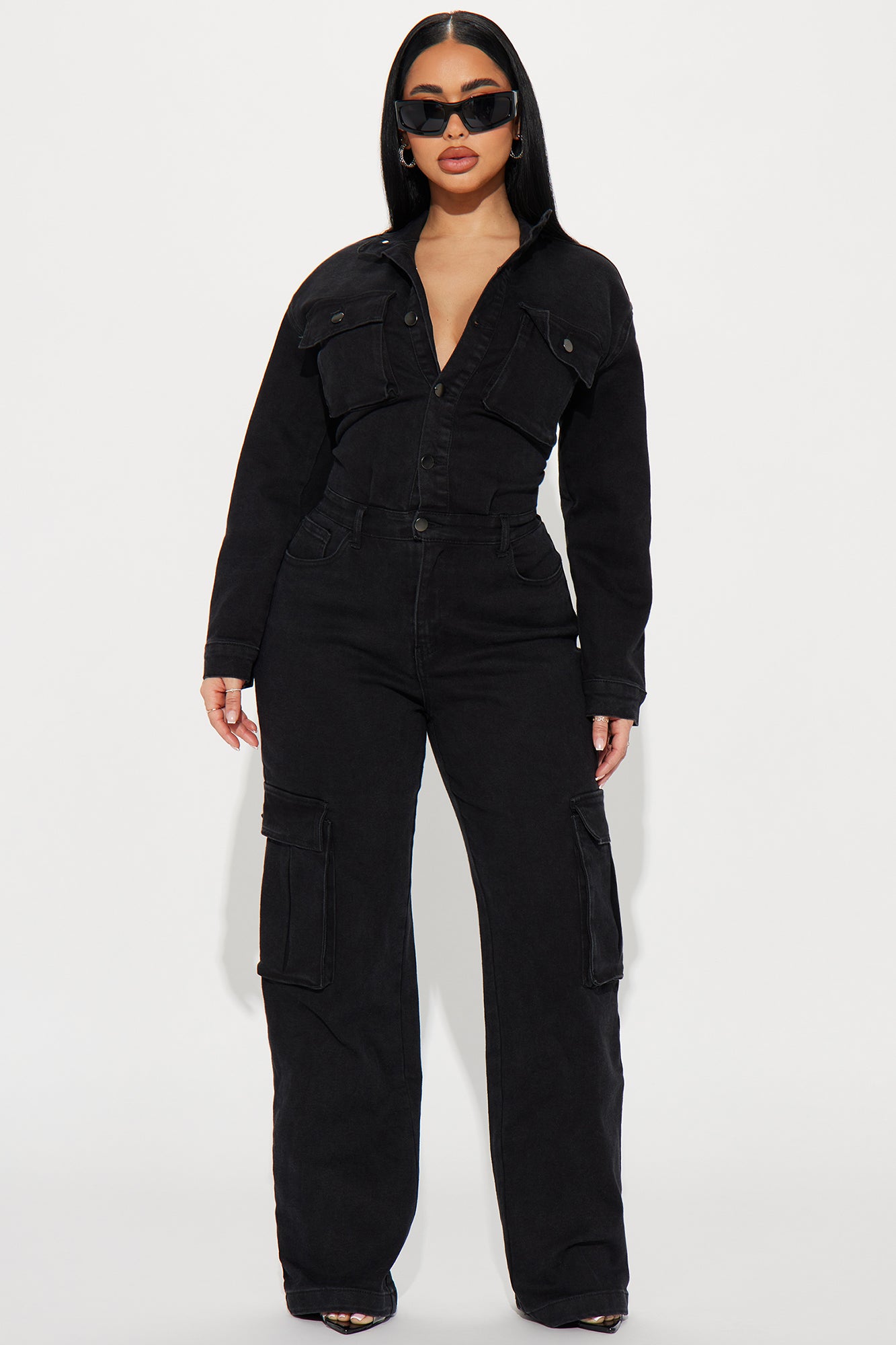 Stunning Allure Denim Jumpsuit