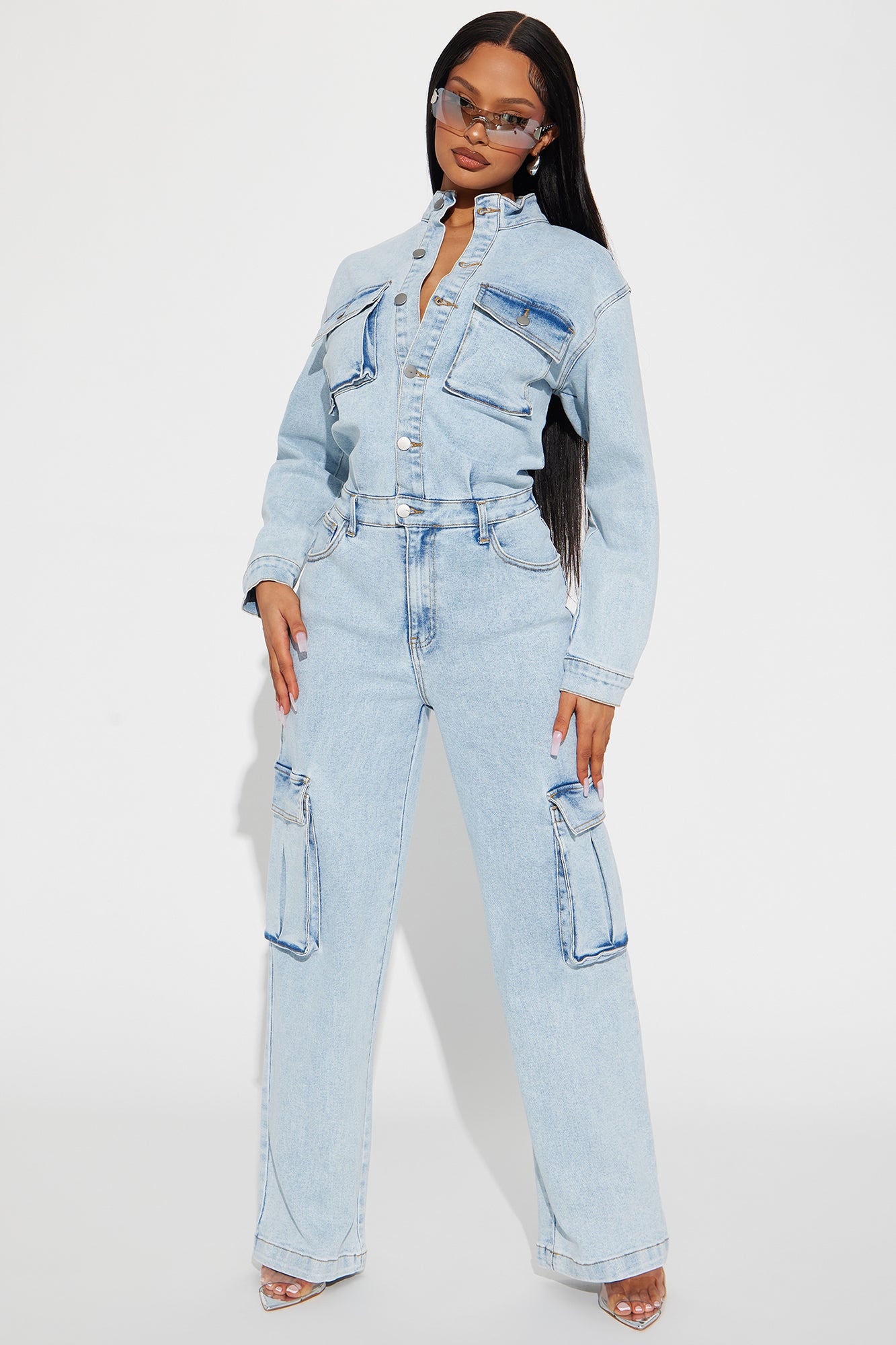 Stunning Allure Denim Jumpsuit