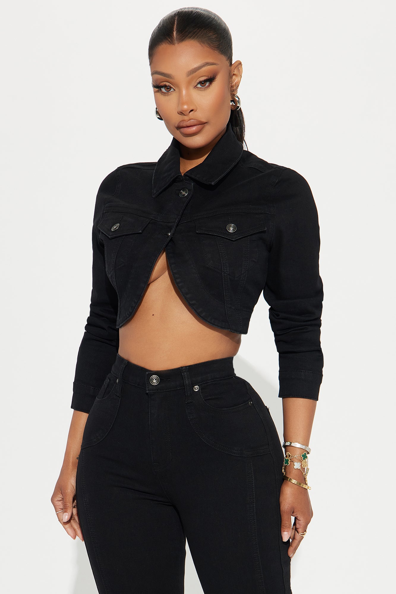 Fawcett Cropped Denim Jacket