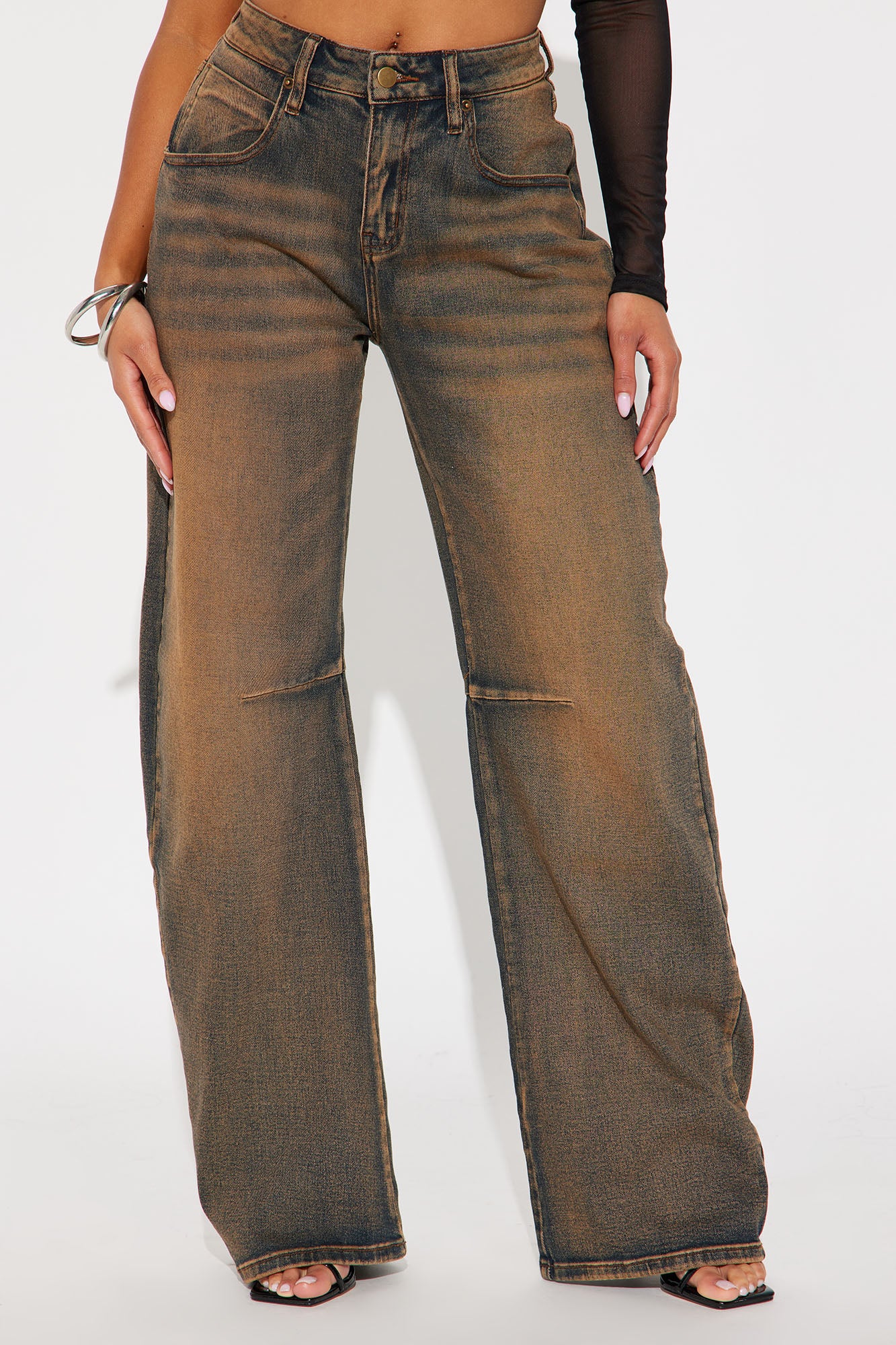 Bring Back Memories Stretch Tapered Leg Jeans