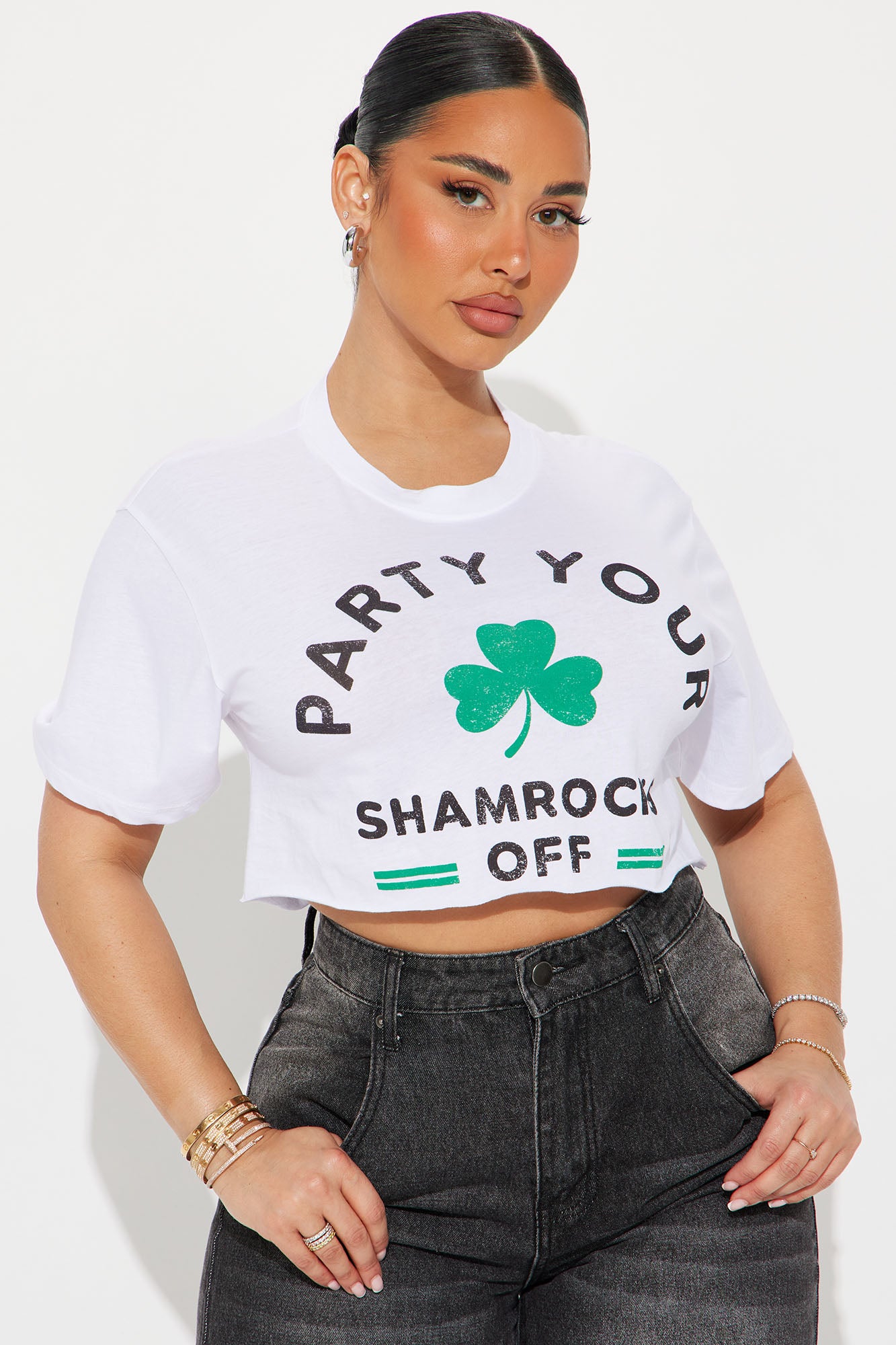 Party Your Shamrocks Off Tee