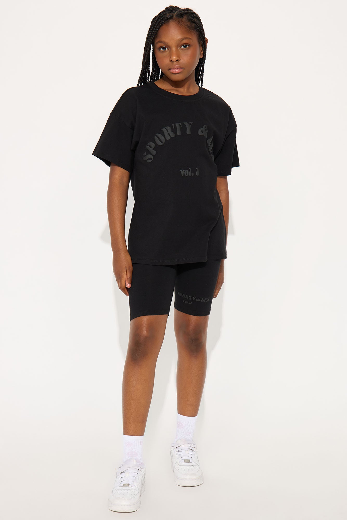Mini Sporty & Lux Biker Short Set