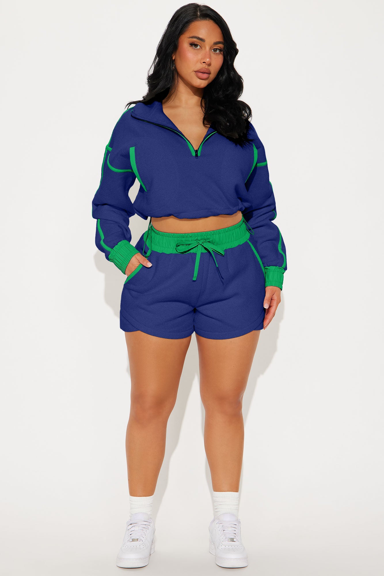 Callie Fleece Short Set