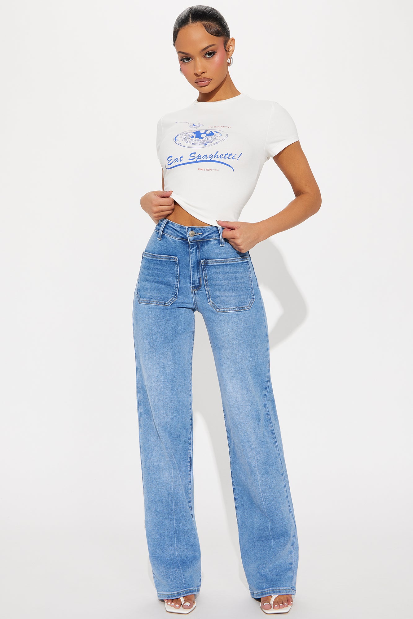 Mila Stretch Straight Leg Jeans