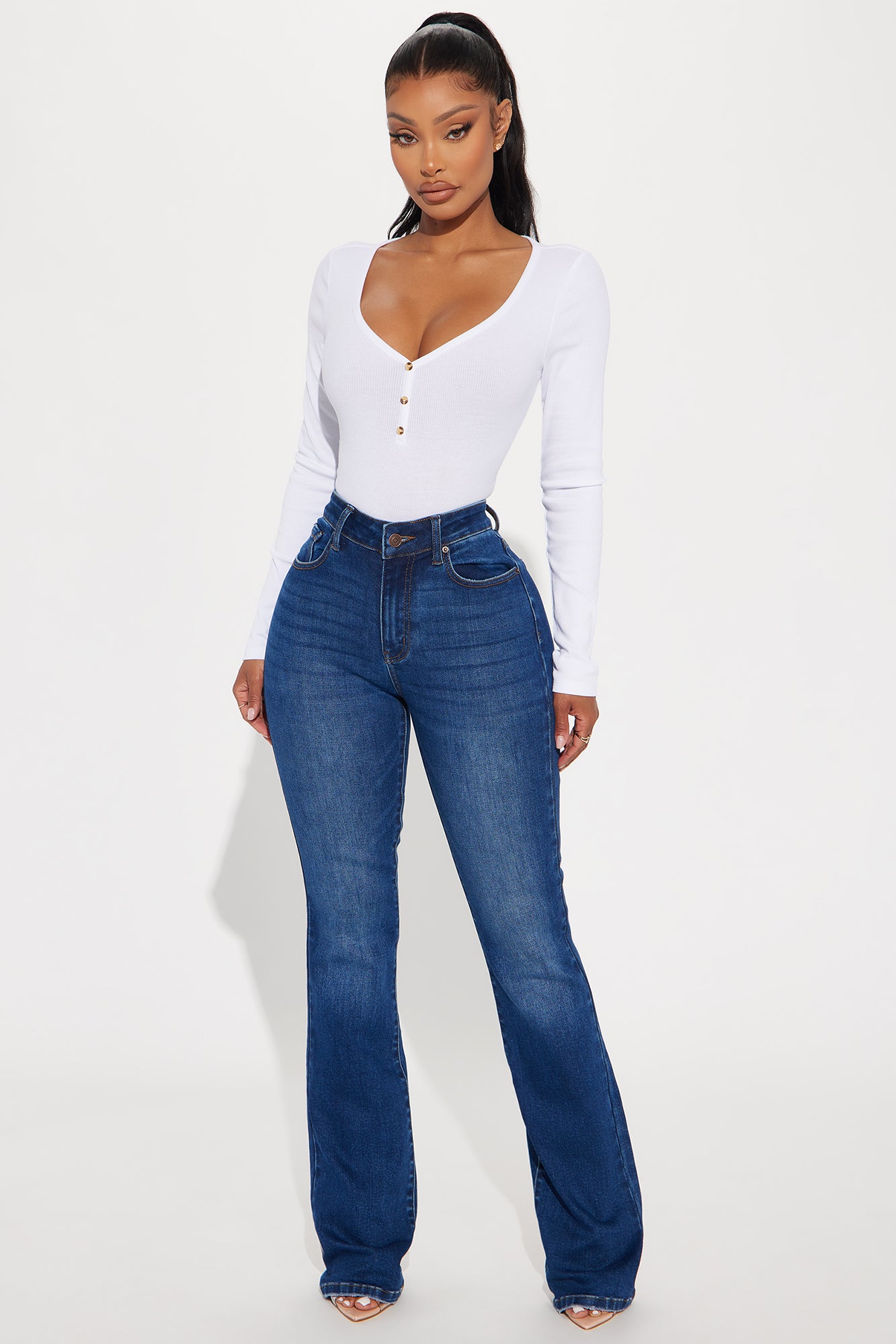 Devyn Stretch Bootcut Jeans