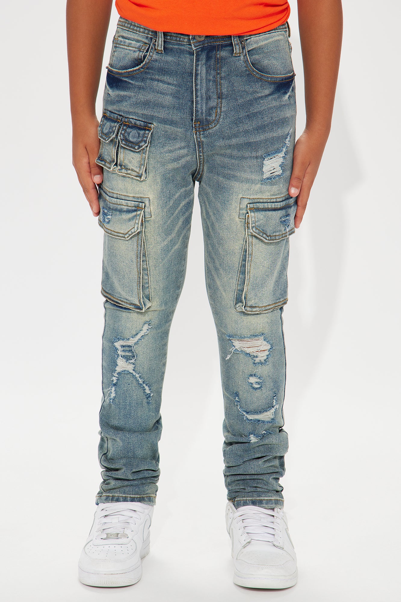 Mini Below Scoop Cargo Skinny Jean