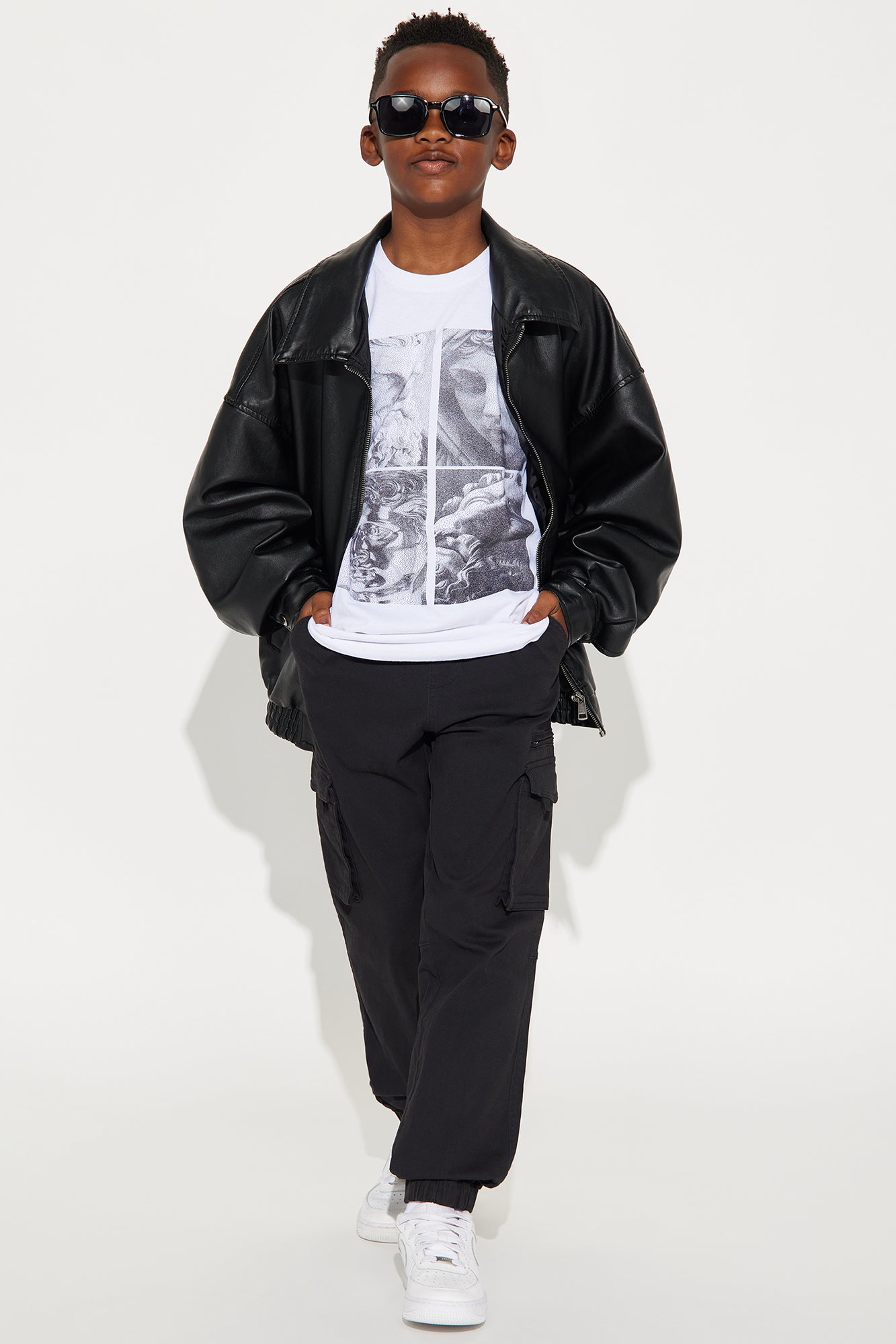 Mini Power And Strength Cargo Jogger Twill Pant