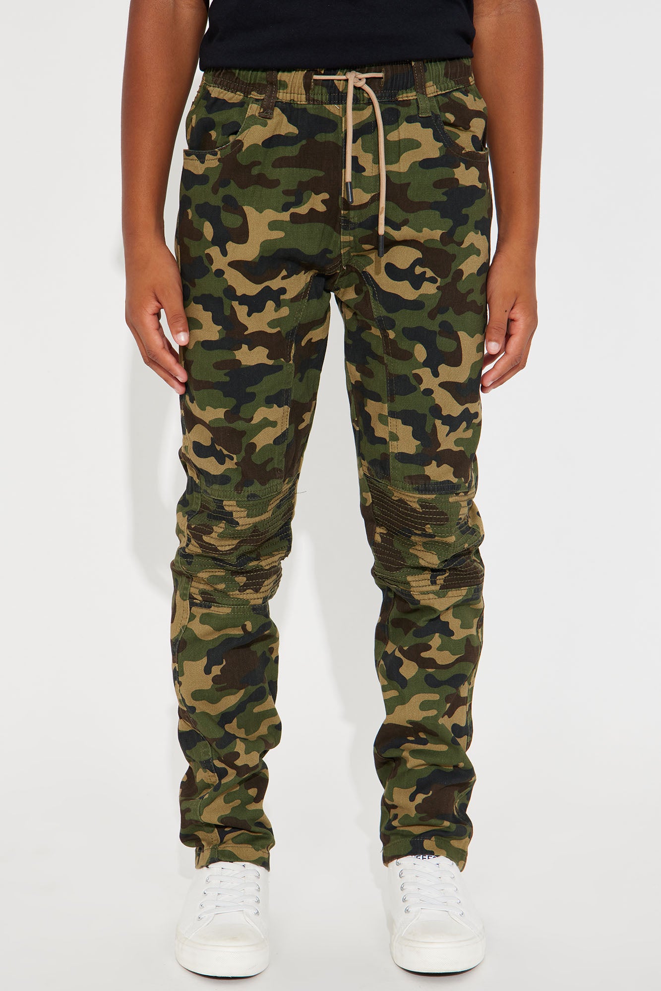 Mini Camo Stretch Moto Joggers