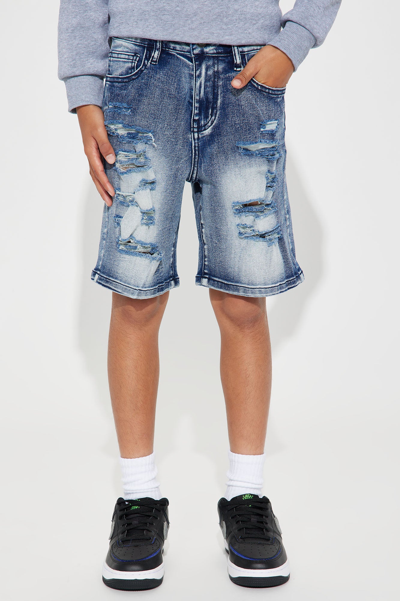 Mini Get In The Mix Denim Short