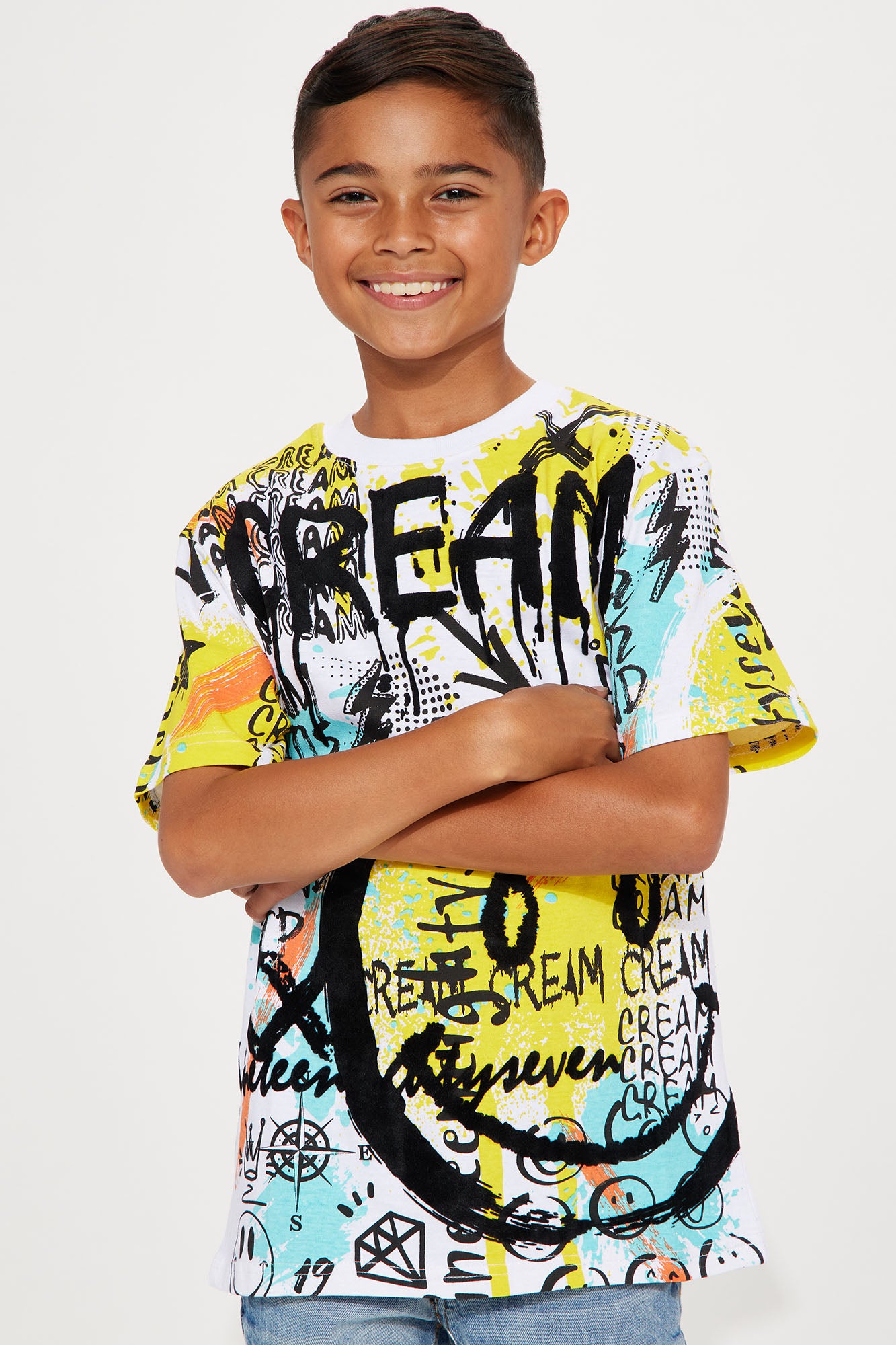 Mini C.R.E.A.M Is The Motto Short Sleeve Tee