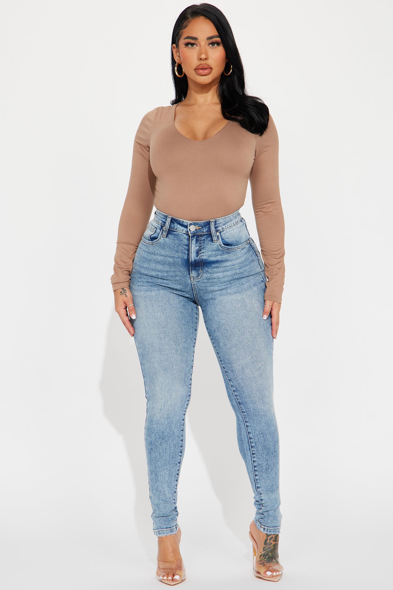 Contour Beauty Sculpting Stretch Skinny Jeans