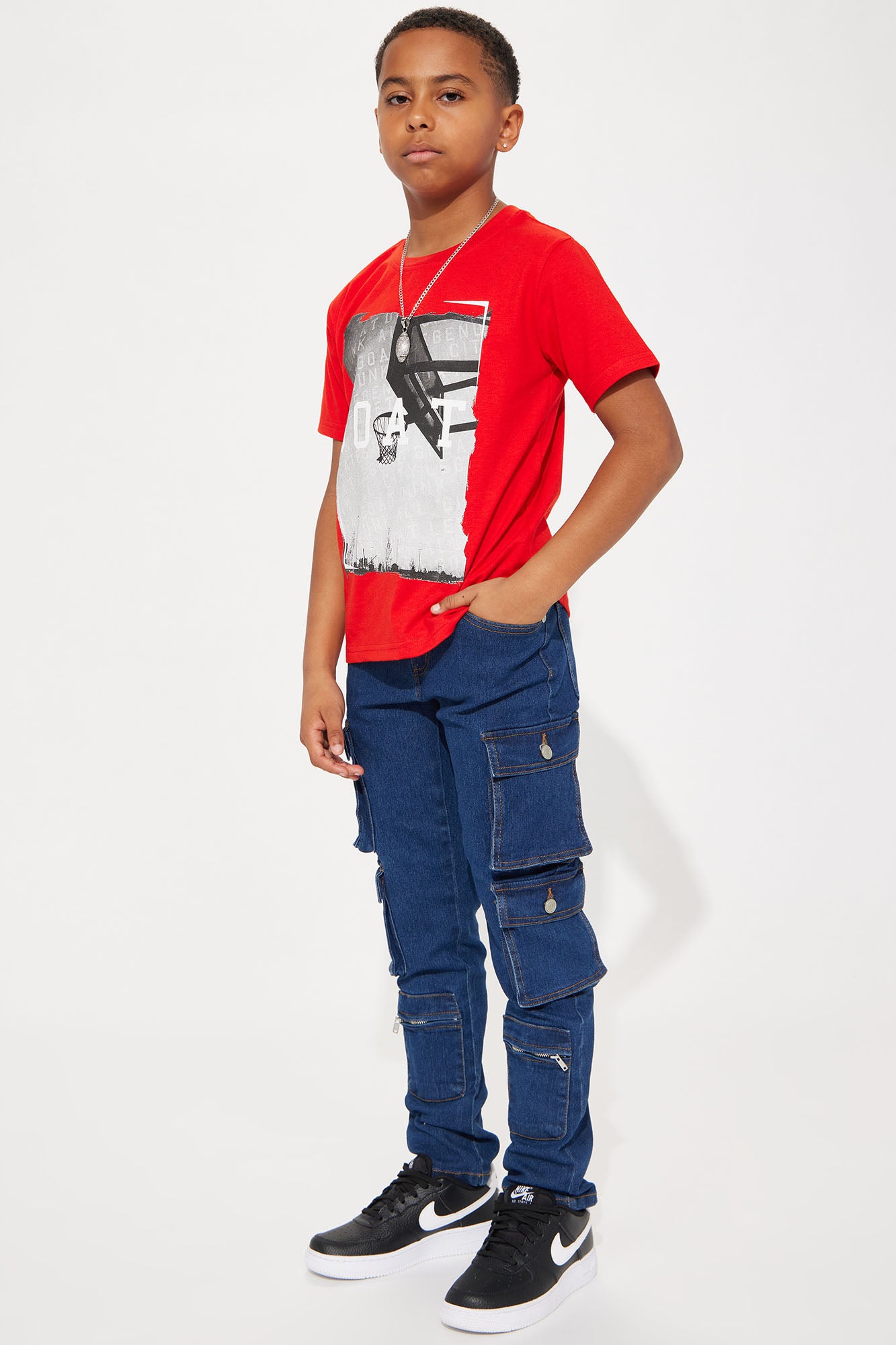 Mini Liam Cargo Jeans