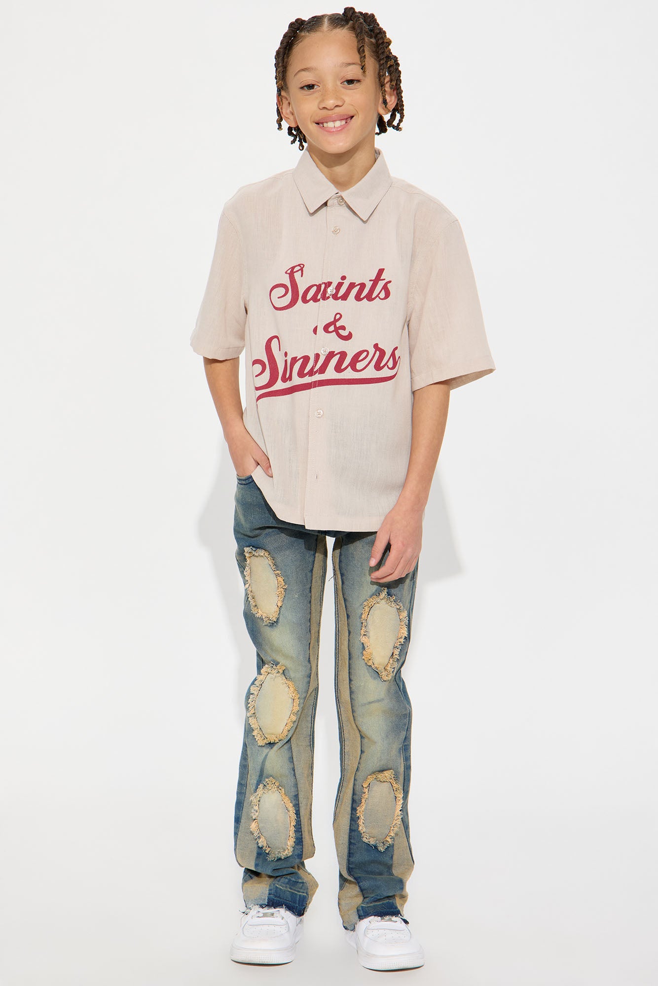 Mini Life Of A Rockstar Denim Jean