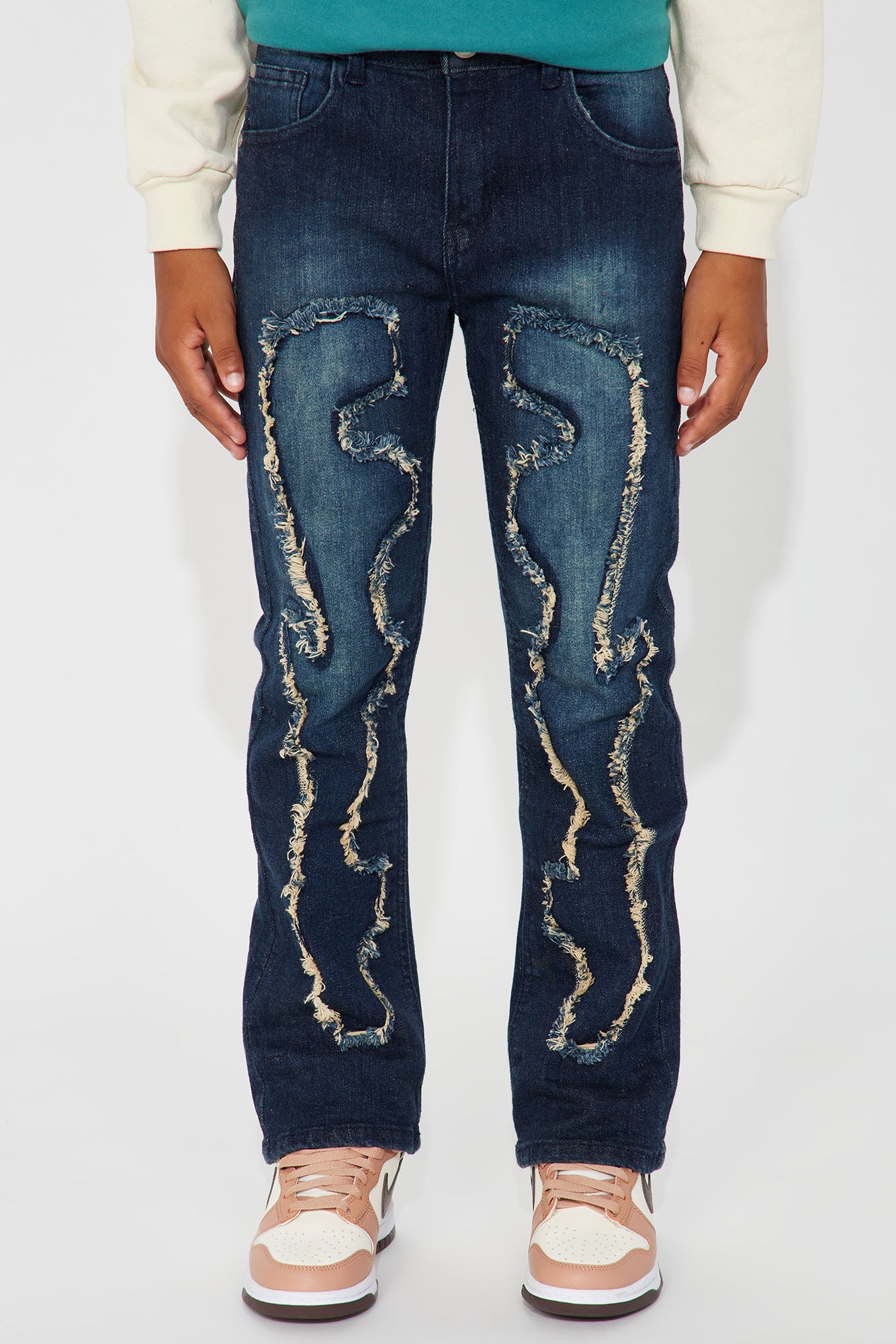 Mini Shut It Down Rip And Repair Denim Jean