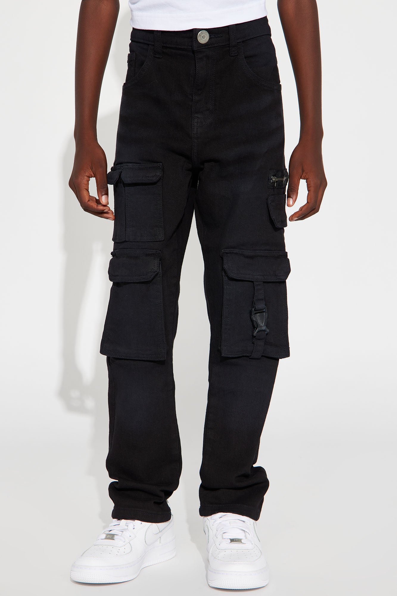 Mini You Know Who It Is Cargo Denim Jean