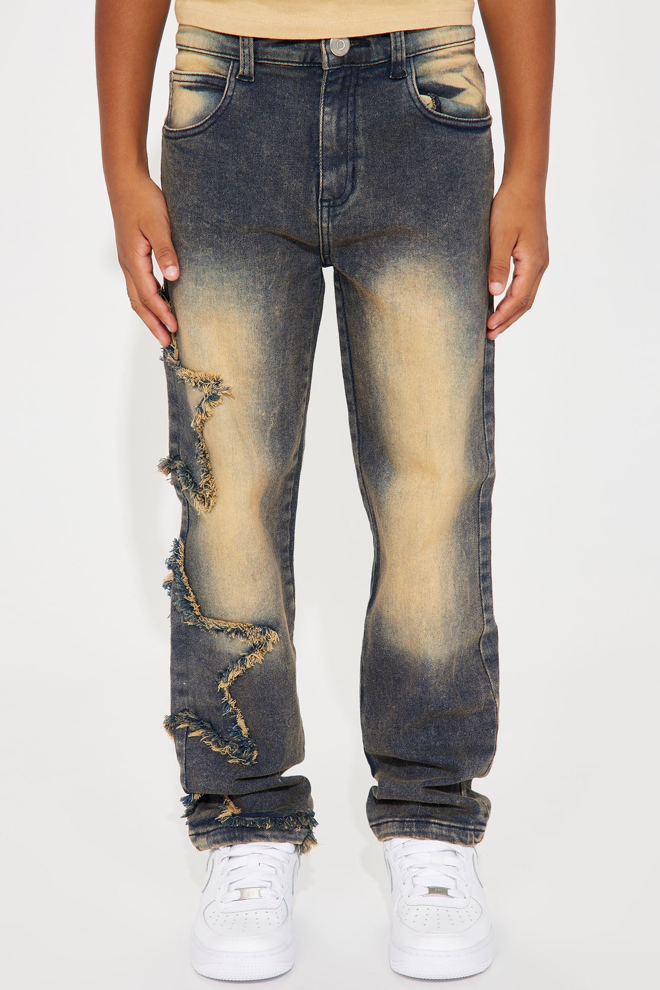 Mini Star Seeker Wide Leg Denim Jean
