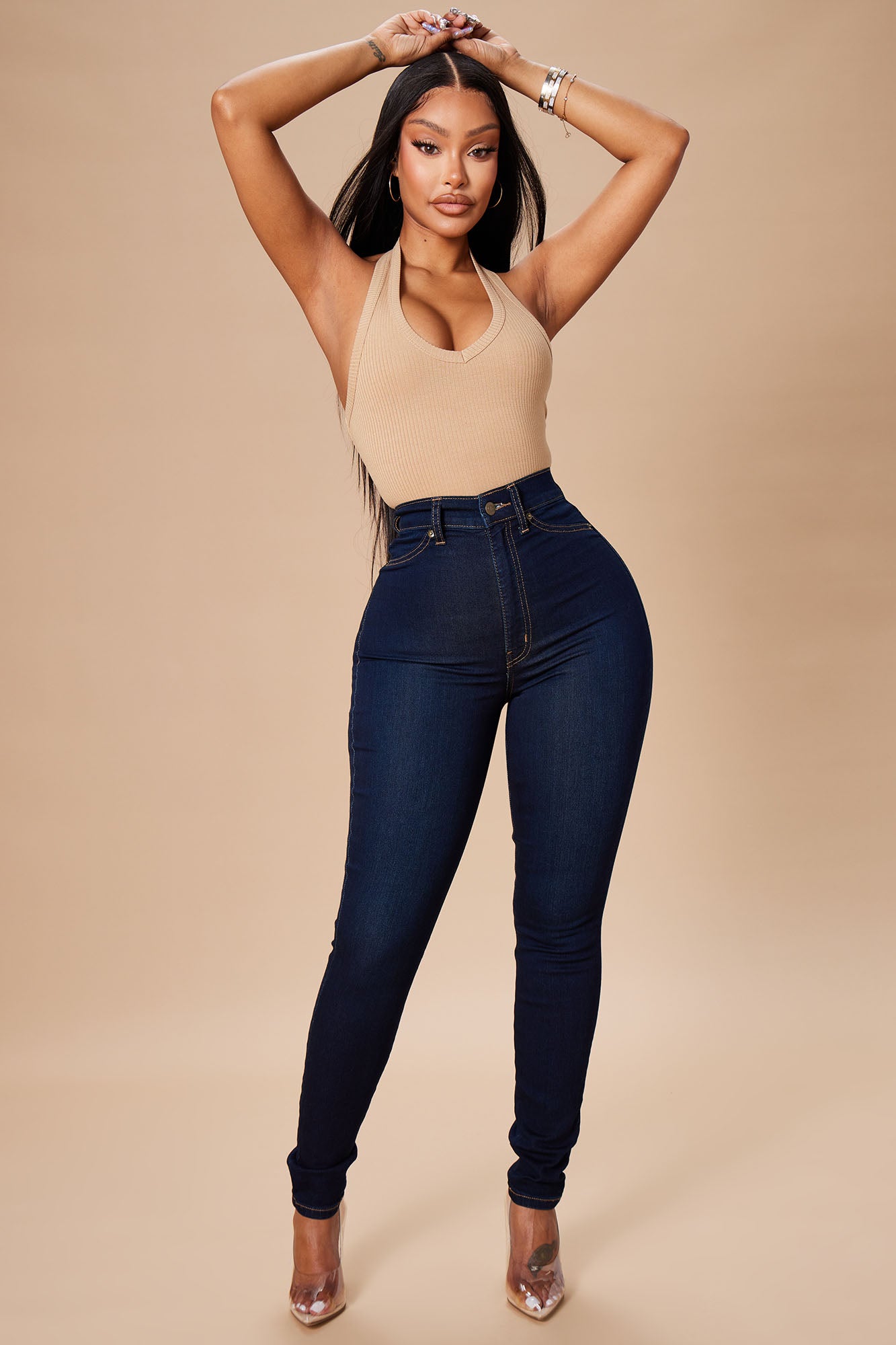 Flex Game Strong Super High Rise Skinny Jeans