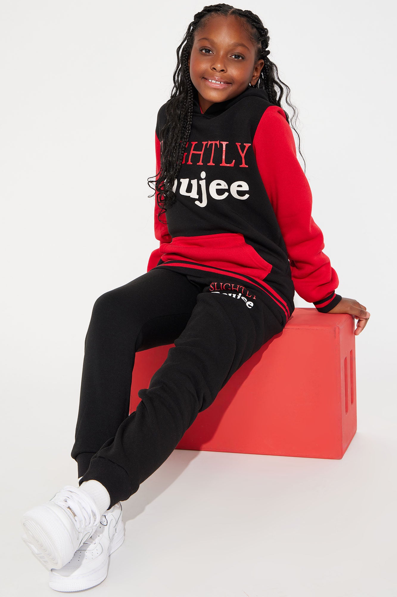 Mini Slightly Boujee Fleece Set