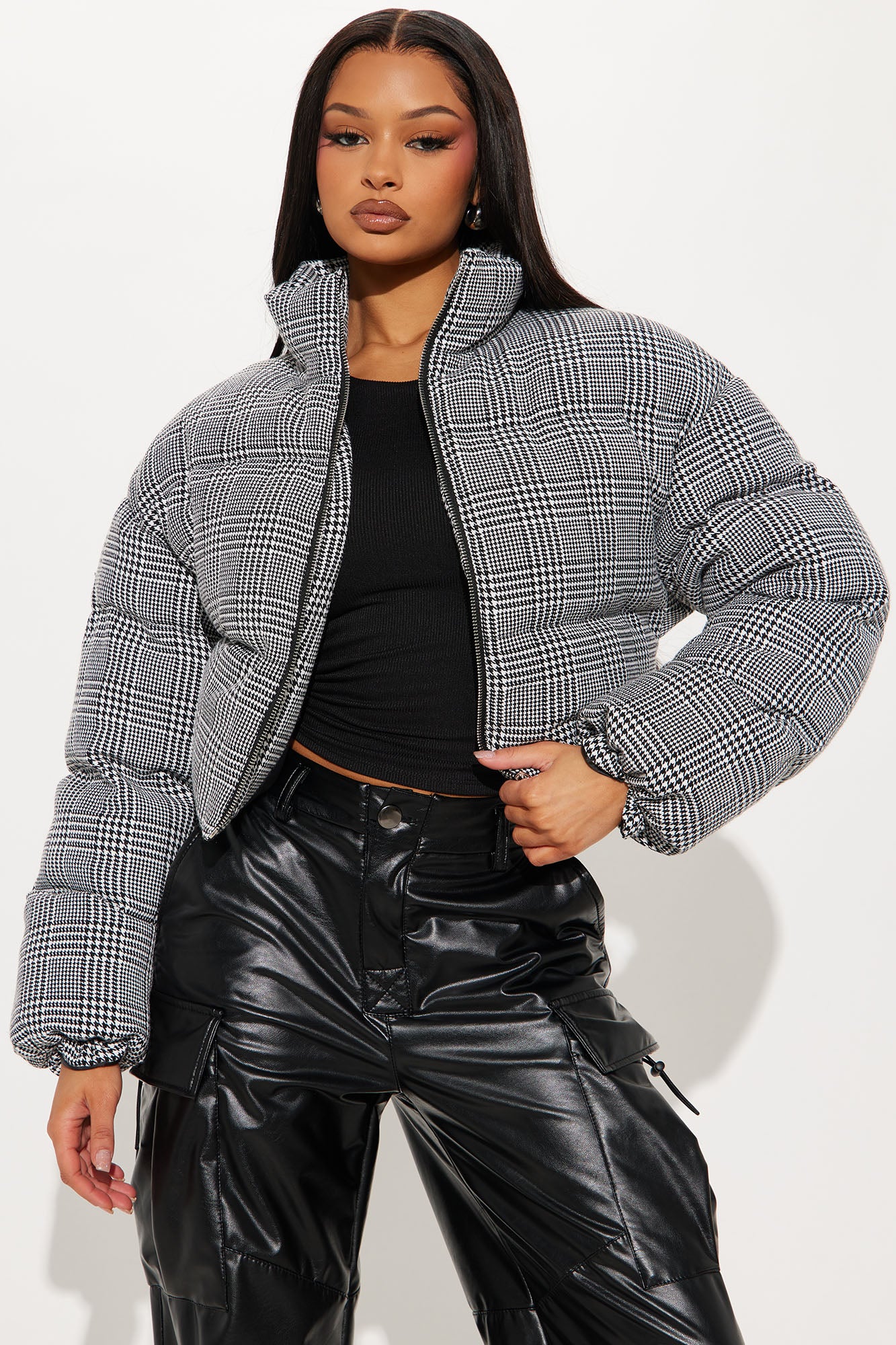 Looking For You Puffer Coat