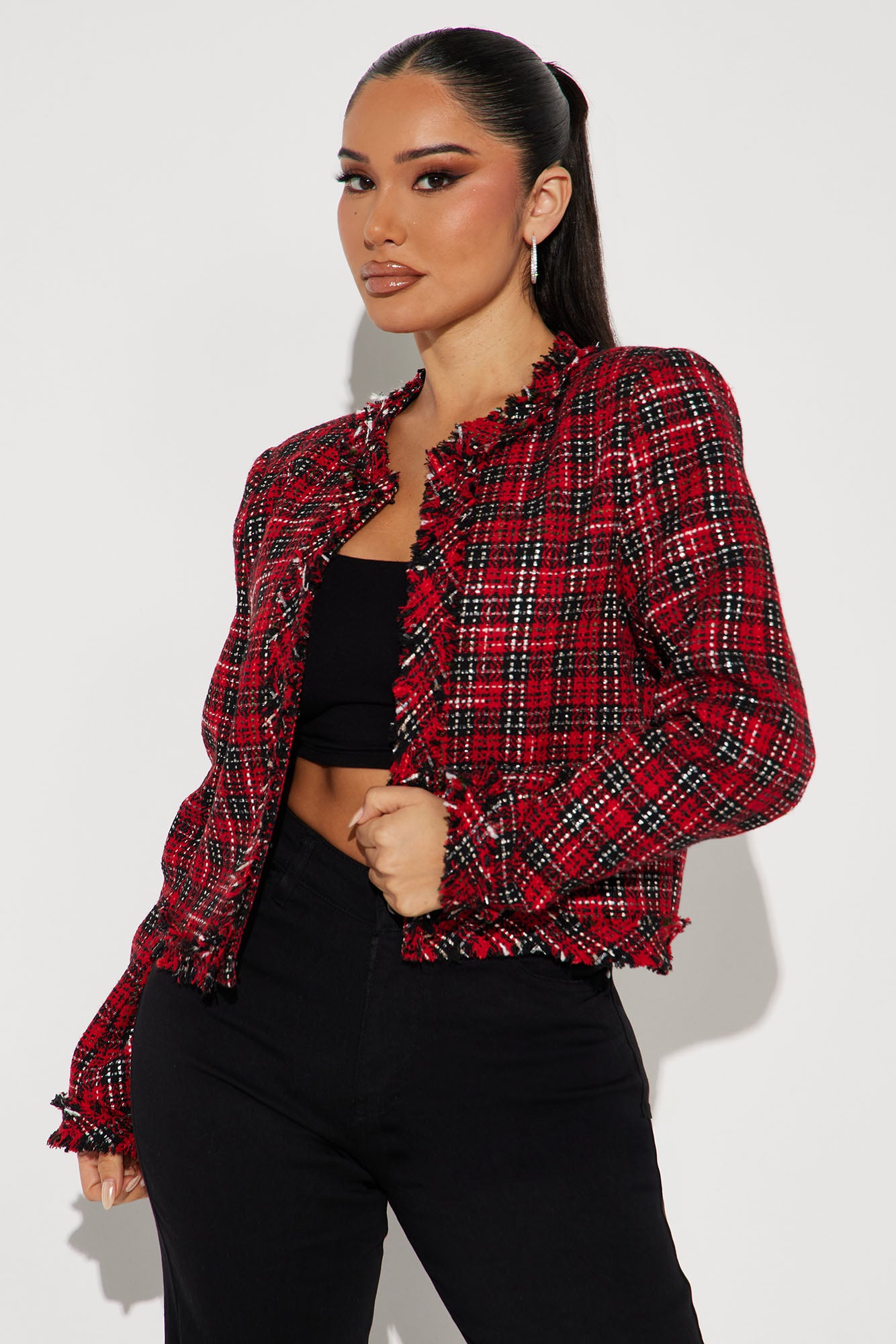 Keep It Vintage Tweed Blazer