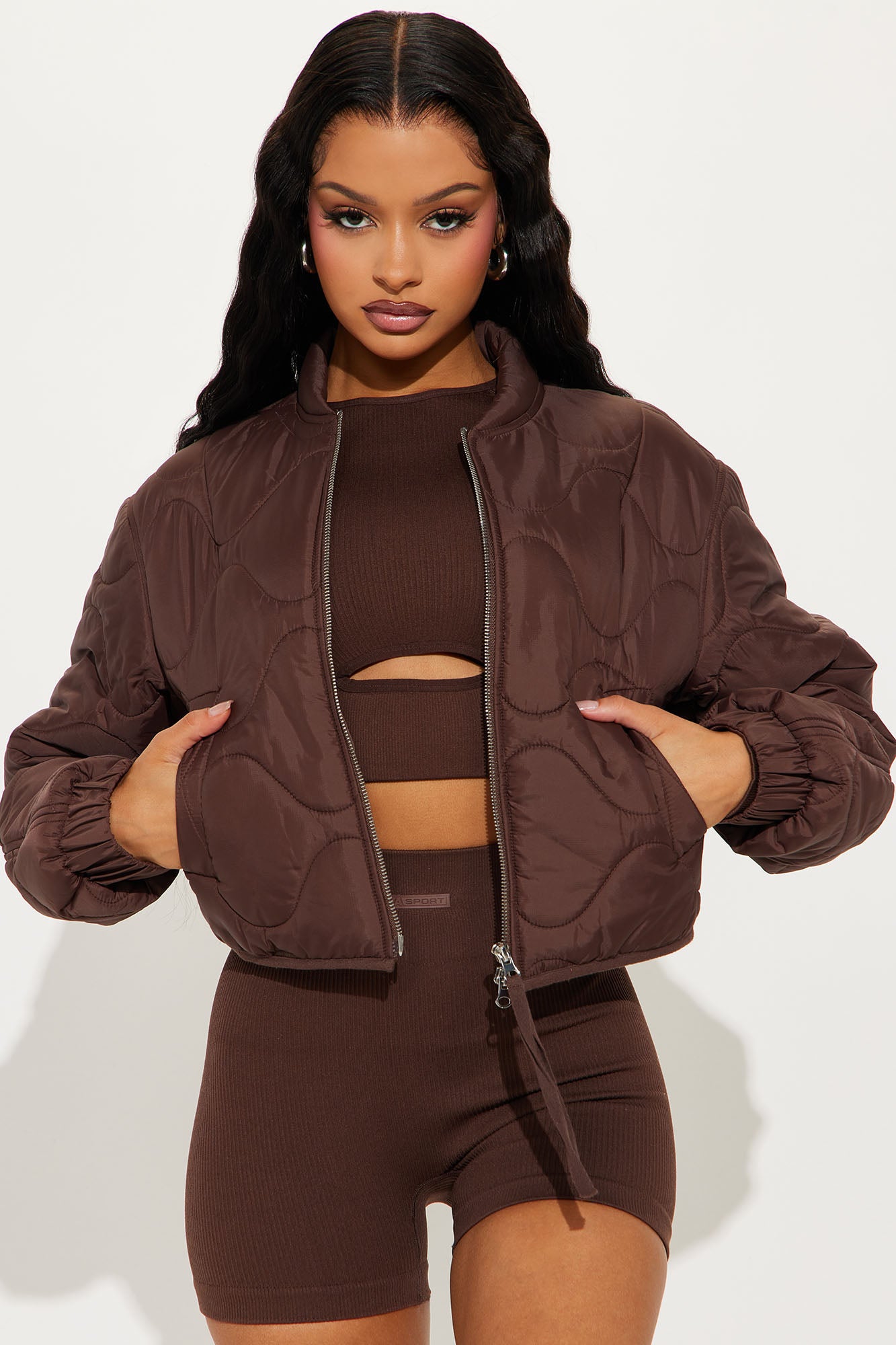 Up In The Lifts Lightweight Quilted Jacket