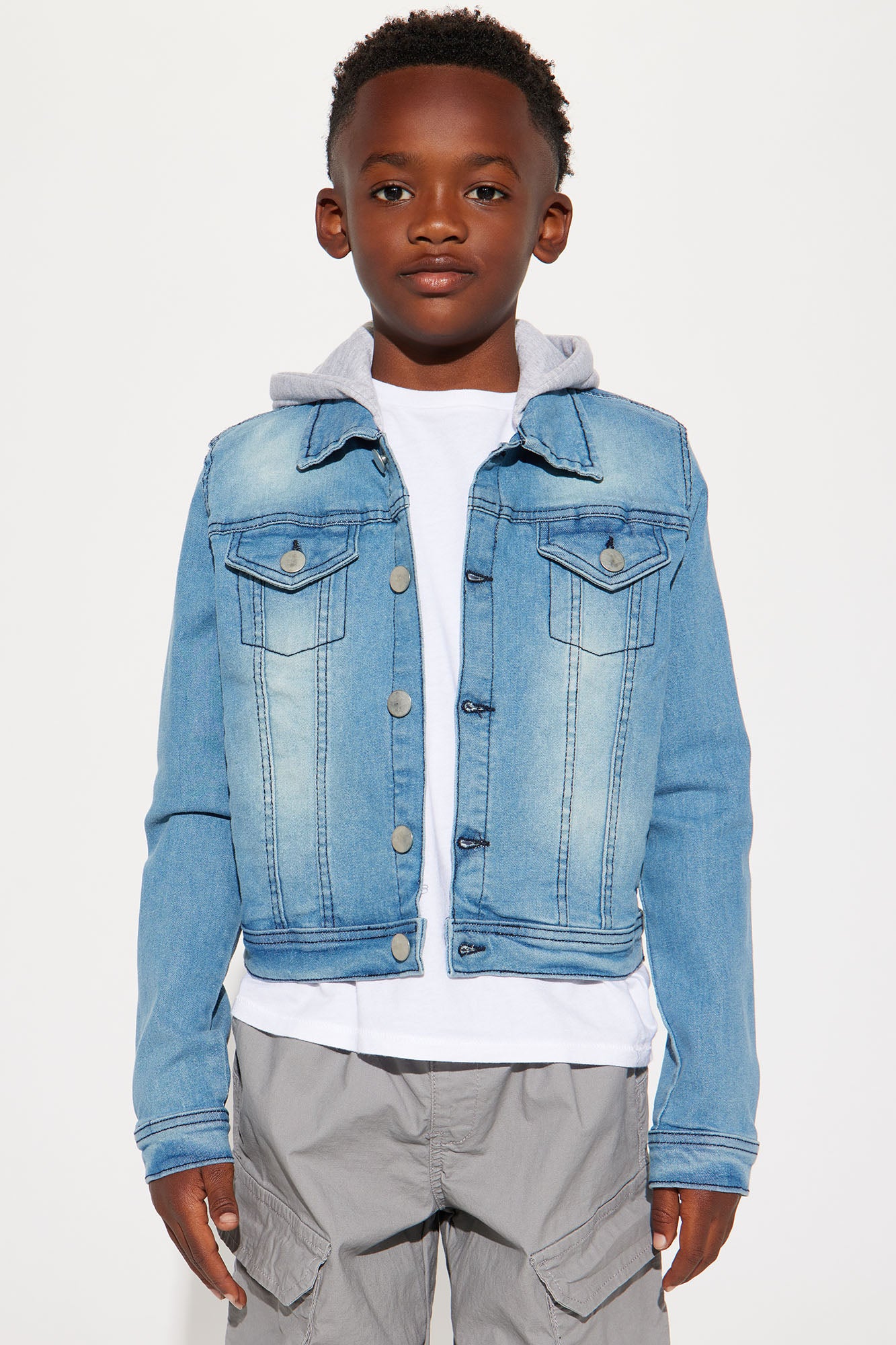 Mini Easy Does It Washed Denim Jacket